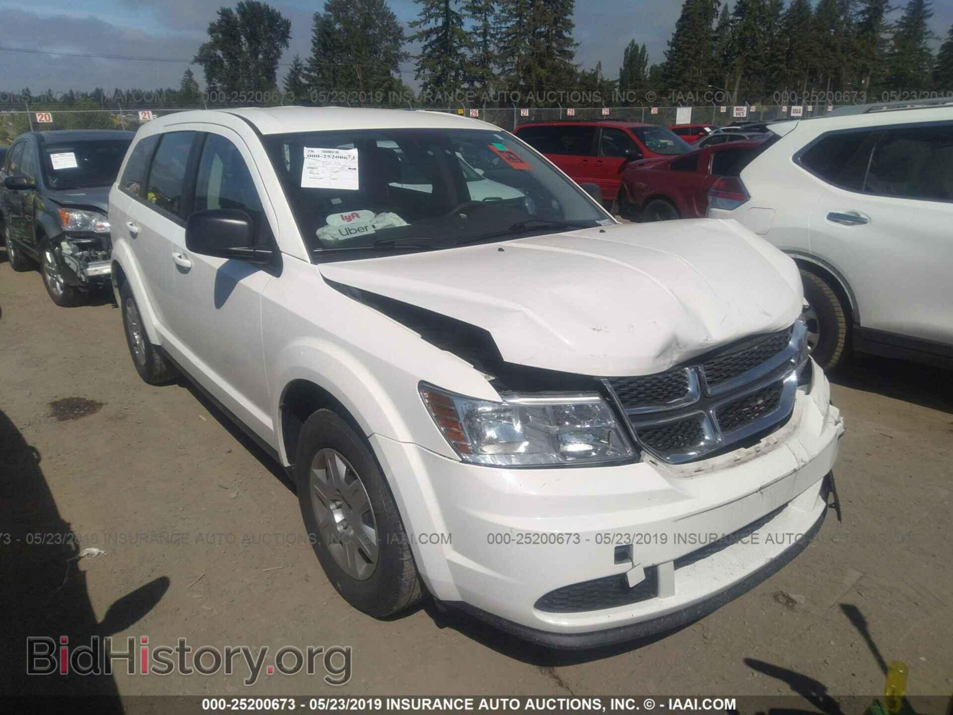 Photo 3C4PDCAB1CT216984 - DODGE JOURNEY 2012