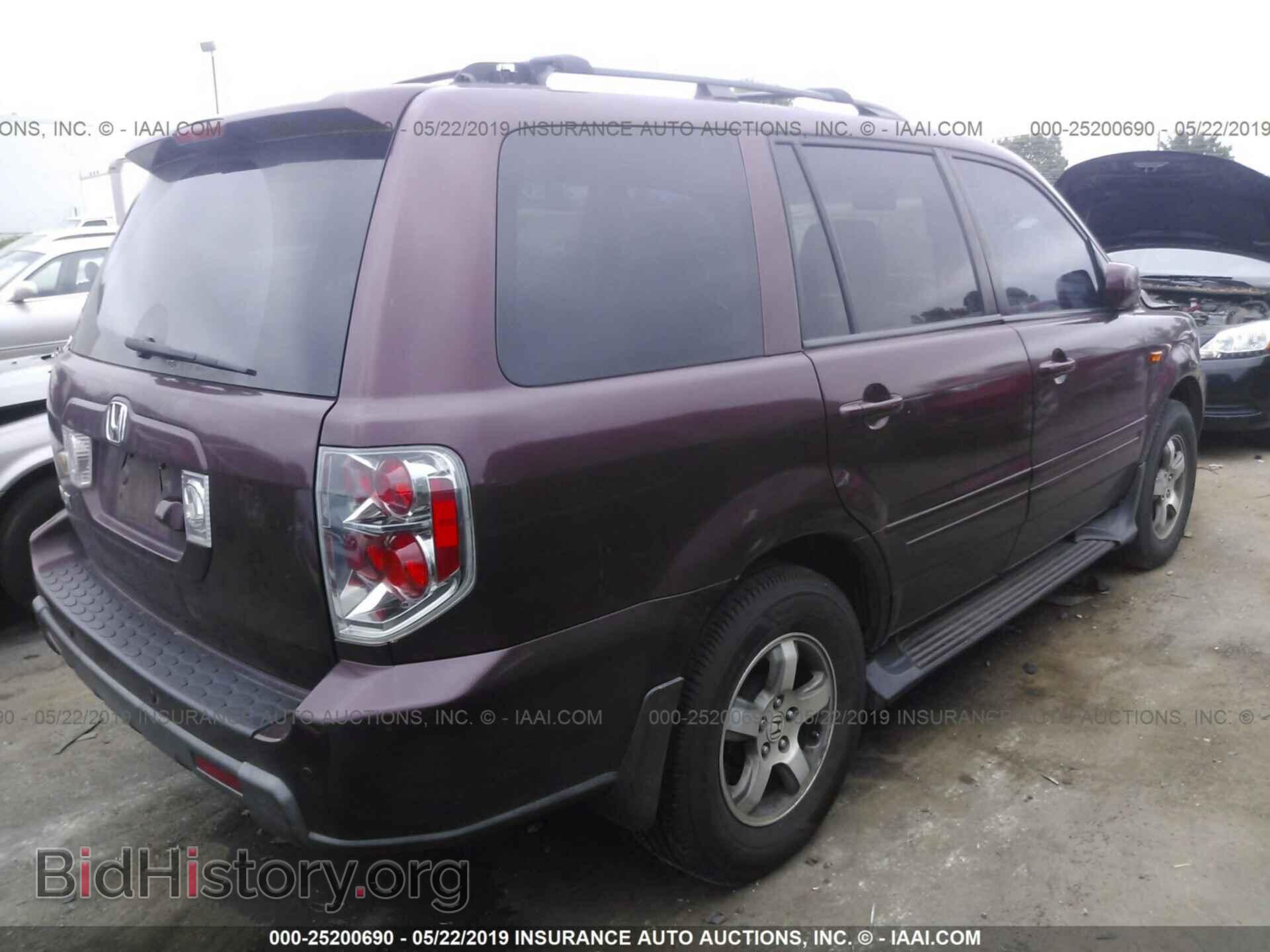 2007 HONDA PILOT - VIN: 5FNYF28777B033555 - Photo 4
