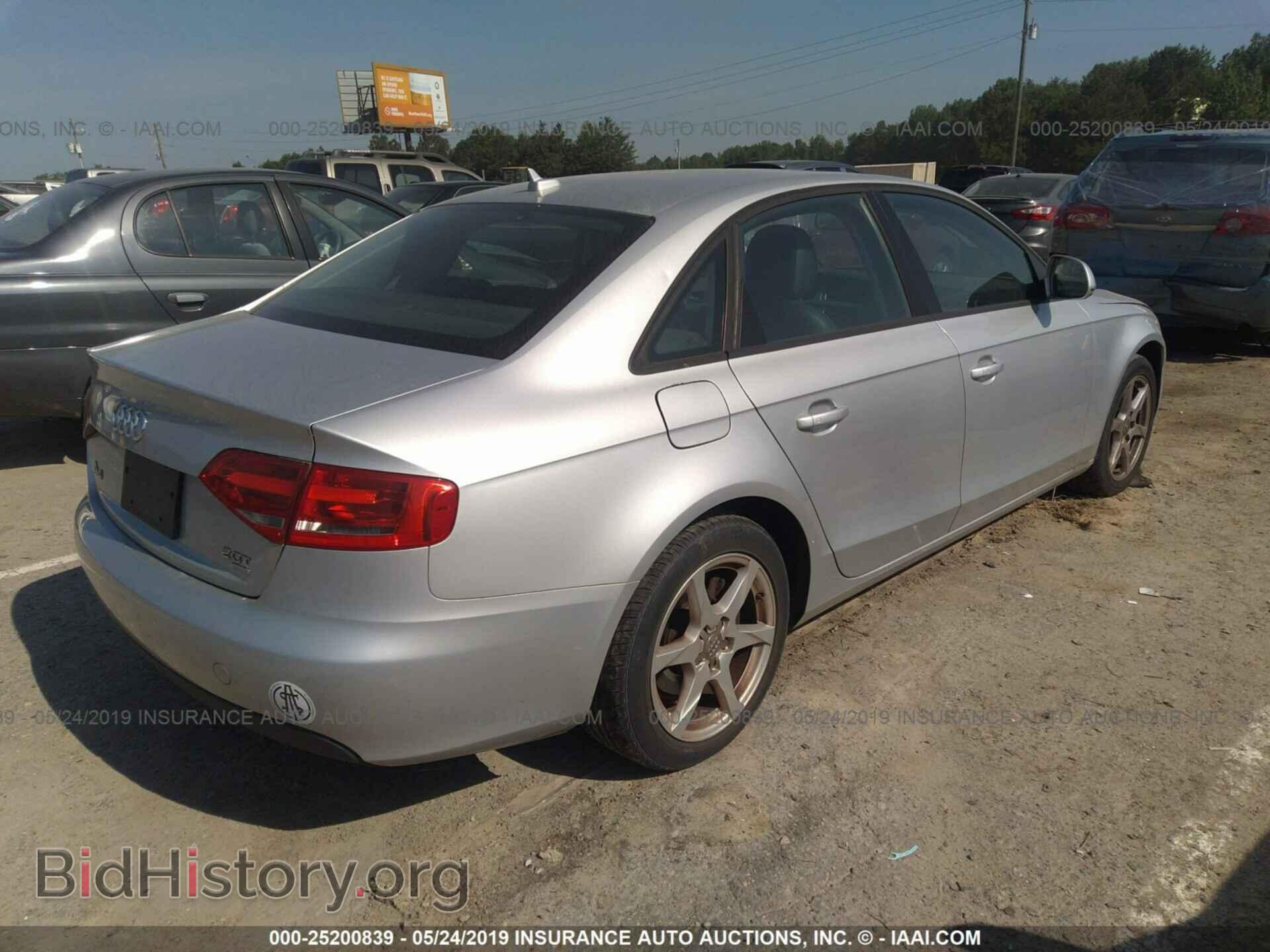 2009 AUDI A4 - VIN: WAULF78KX9A053769 - Фото 4