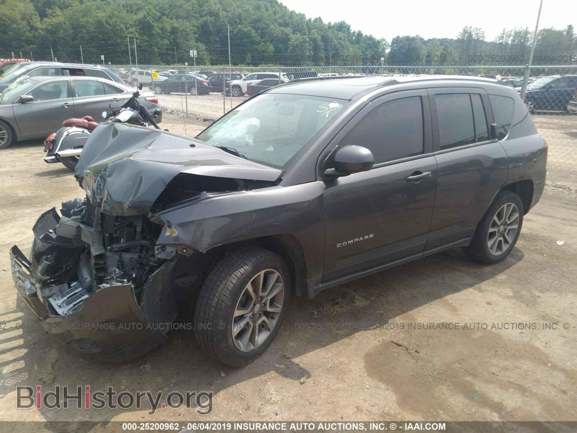 2017 JEEP COMPASS - VIN: 1C4NJDEB7HD100847 - Photo 2