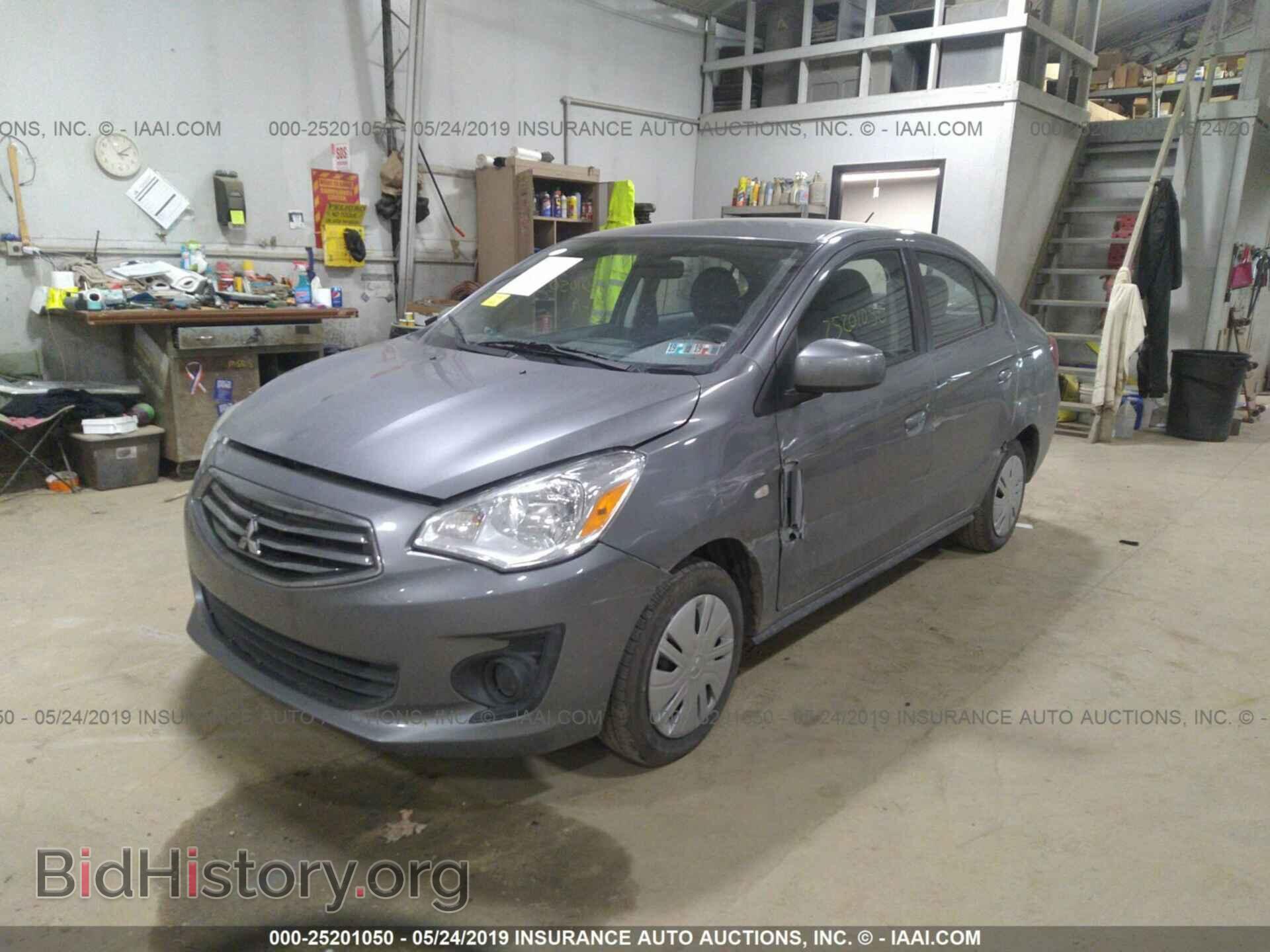 2019 MITSUBISHI MIRAGE - VIN: ML32F3FJ4KHF01265 - Фото 2
