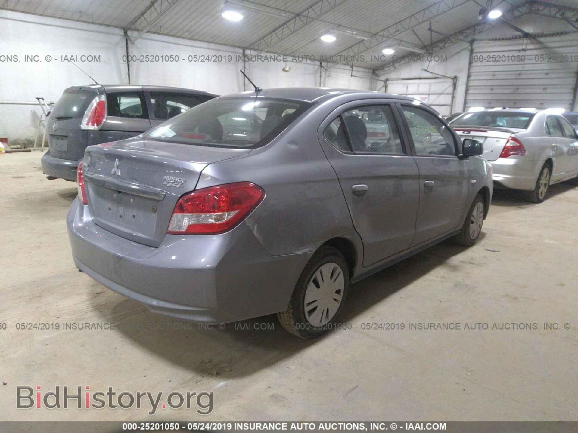 2019 MITSUBISHI MIRAGE - VIN: ML32F3FJ4KHF01265 - Фото 4