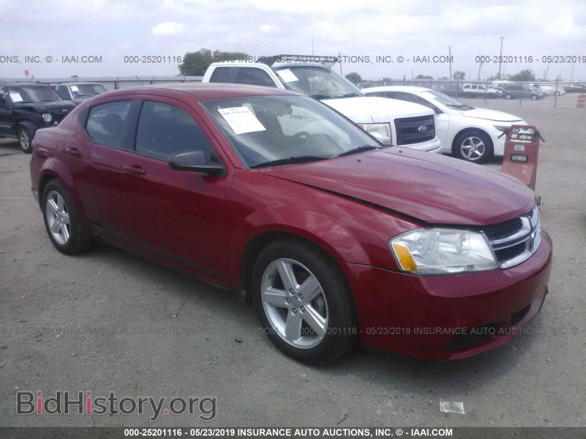 Photo 1C3CDZAB4DN516882 - DODGE AVENGER 2013