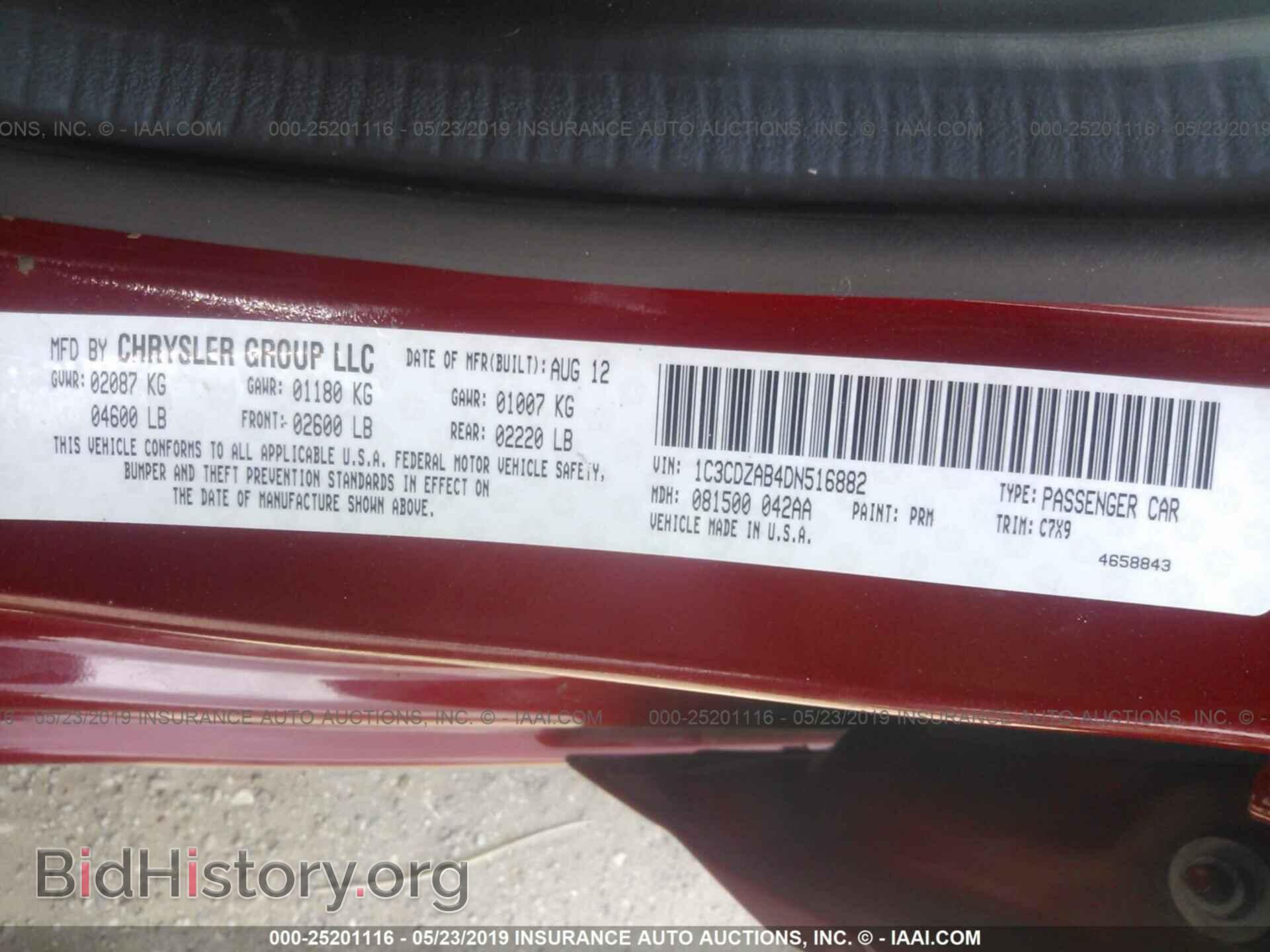 2013 DODGE AVENGER - VIN: 1C3CDZAB4DN516882 - Photo 9