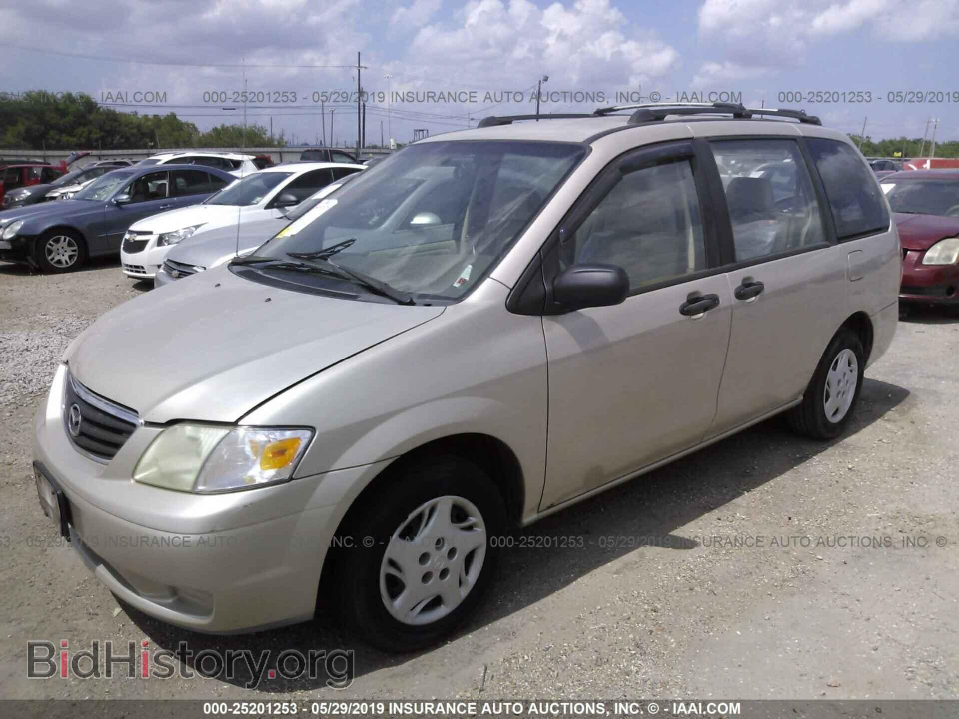 2001 MAZDA MPV - VIN: JM3LW28G210185587 - Фото 2