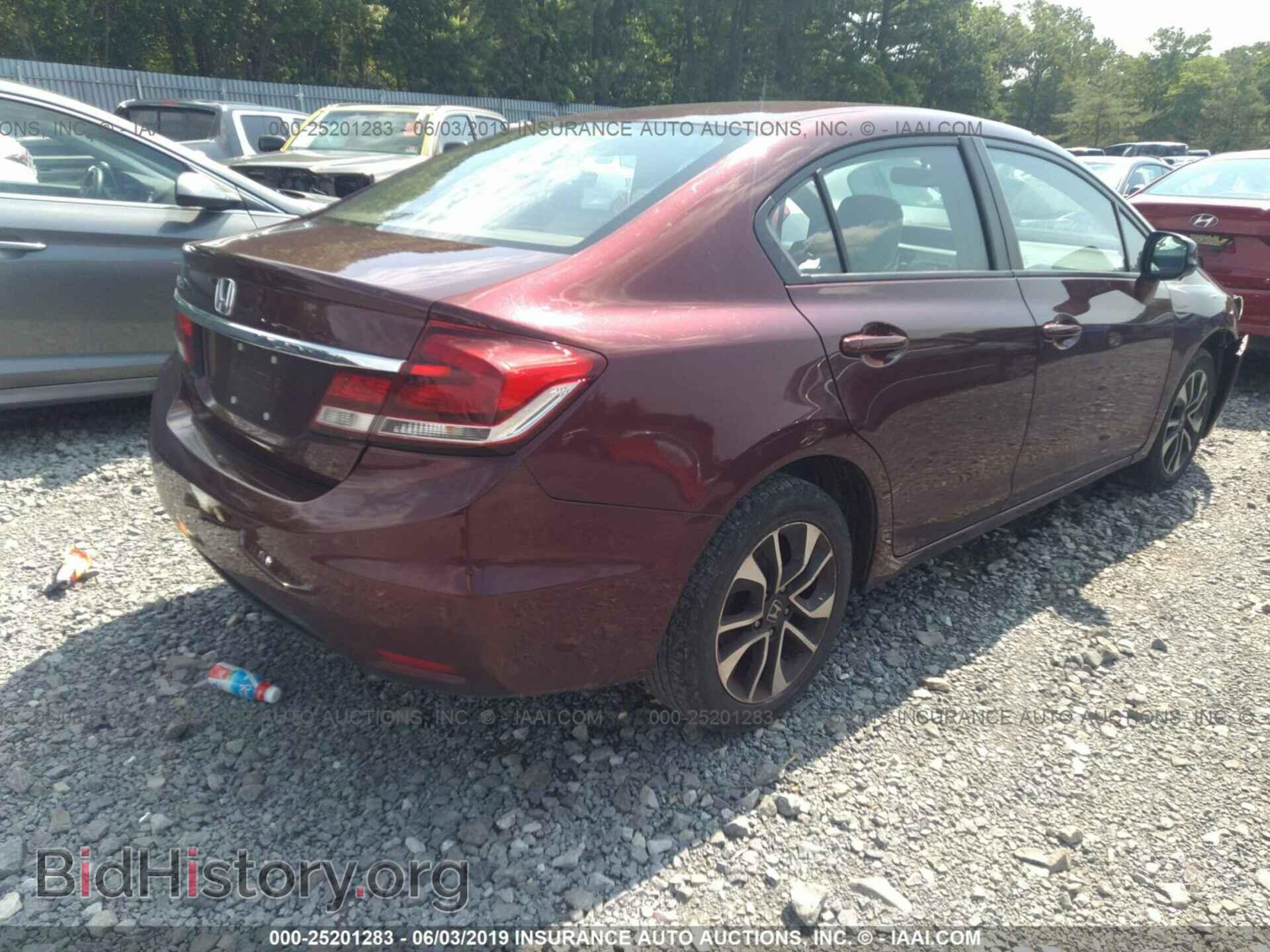2013 HONDA CIVIC - VIN: 19XFB2F87DE225509 - Фото 4