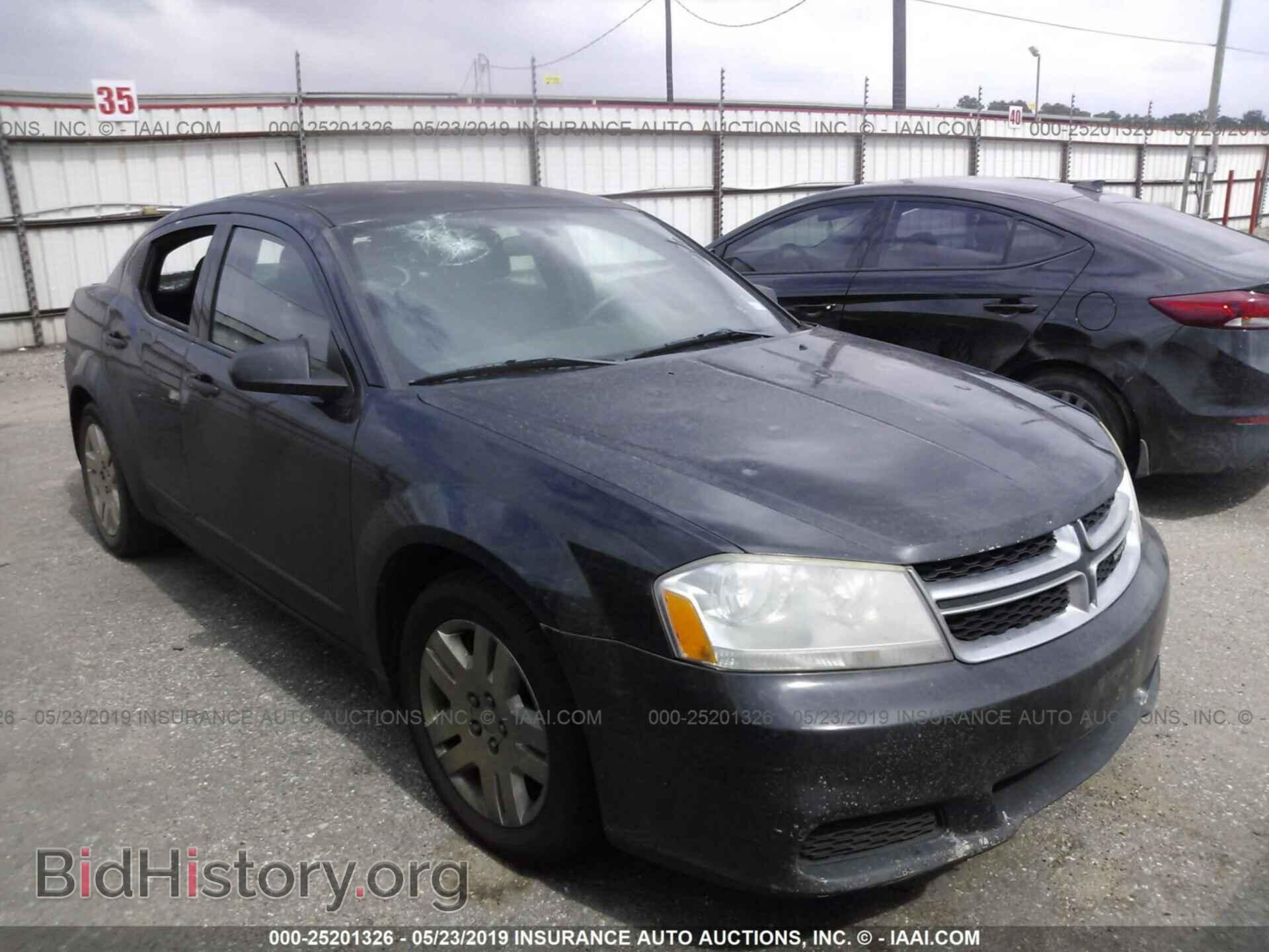 Фотография 1C3CDZAB0CN209496 - DODGE AVENGER 2012