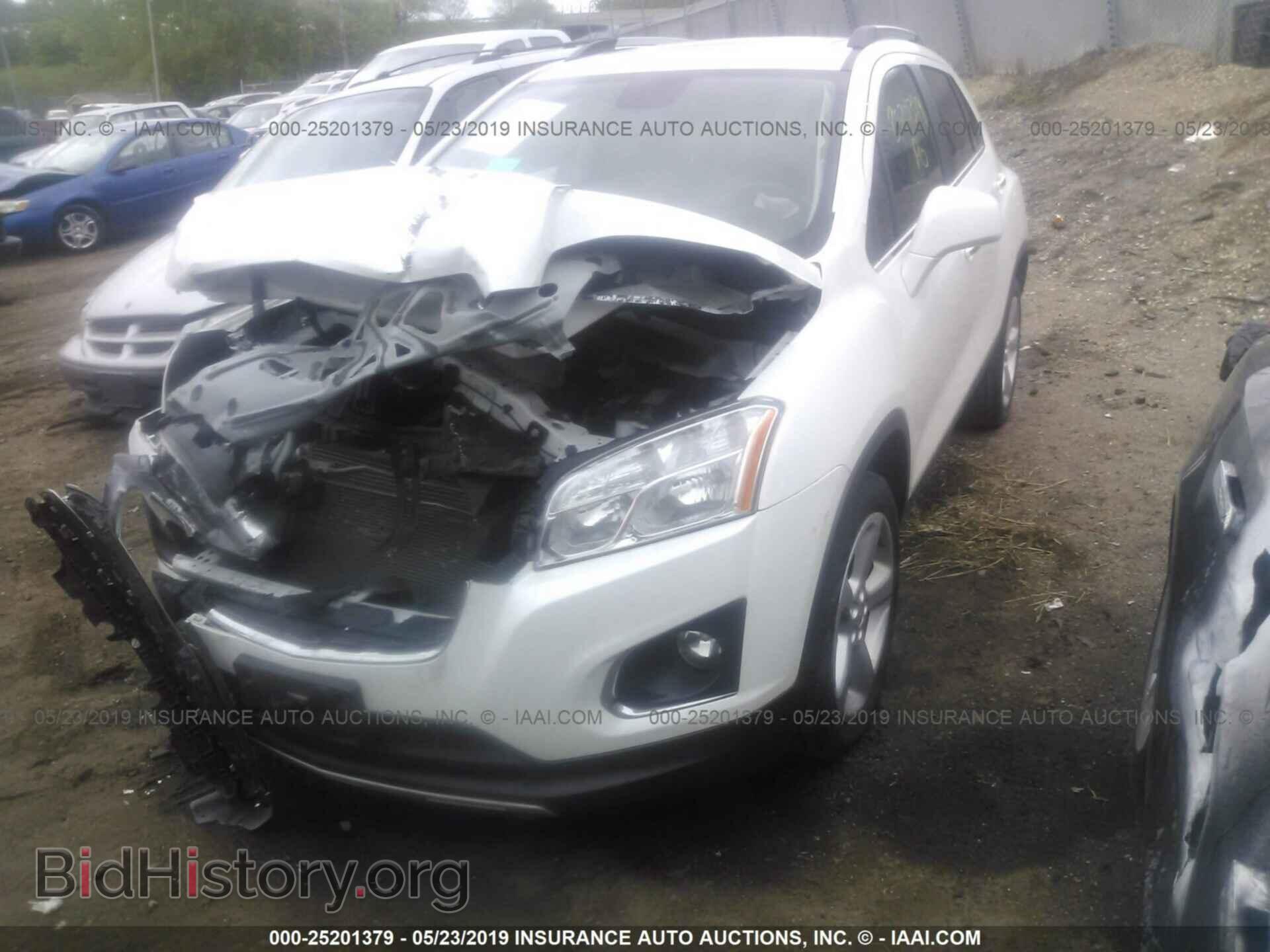 2015 CHEVROLET TRAX - VIN: KL7CJTSB2FB056185 - Фото 2
