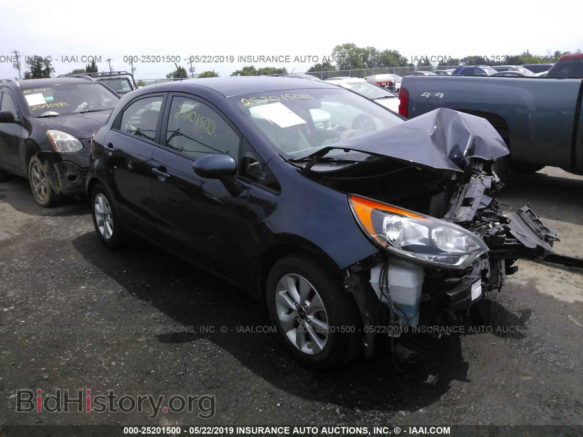 Фотография KNADN5A3XG6584484 - KIA RIO 2016