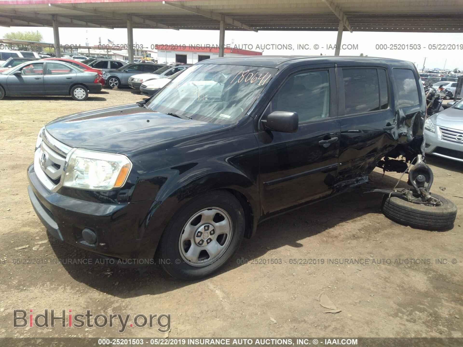 2011 HONDA PILOT - VIN: 5FNYF3H22BB031781 - Photo 2