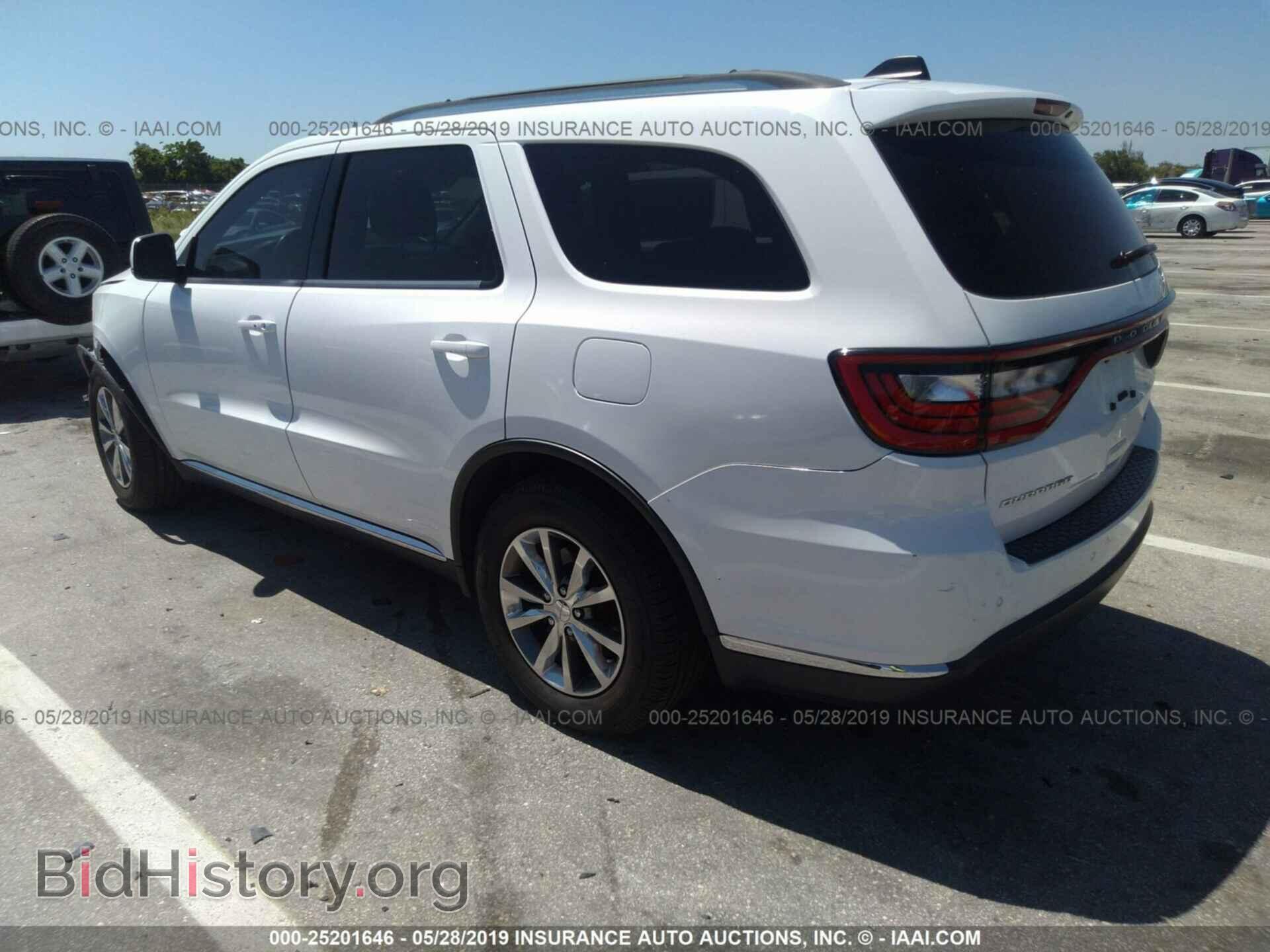 2015 DODGE DURANGO - VIN: 1C4RDHDG8FC702169 - Фото 3