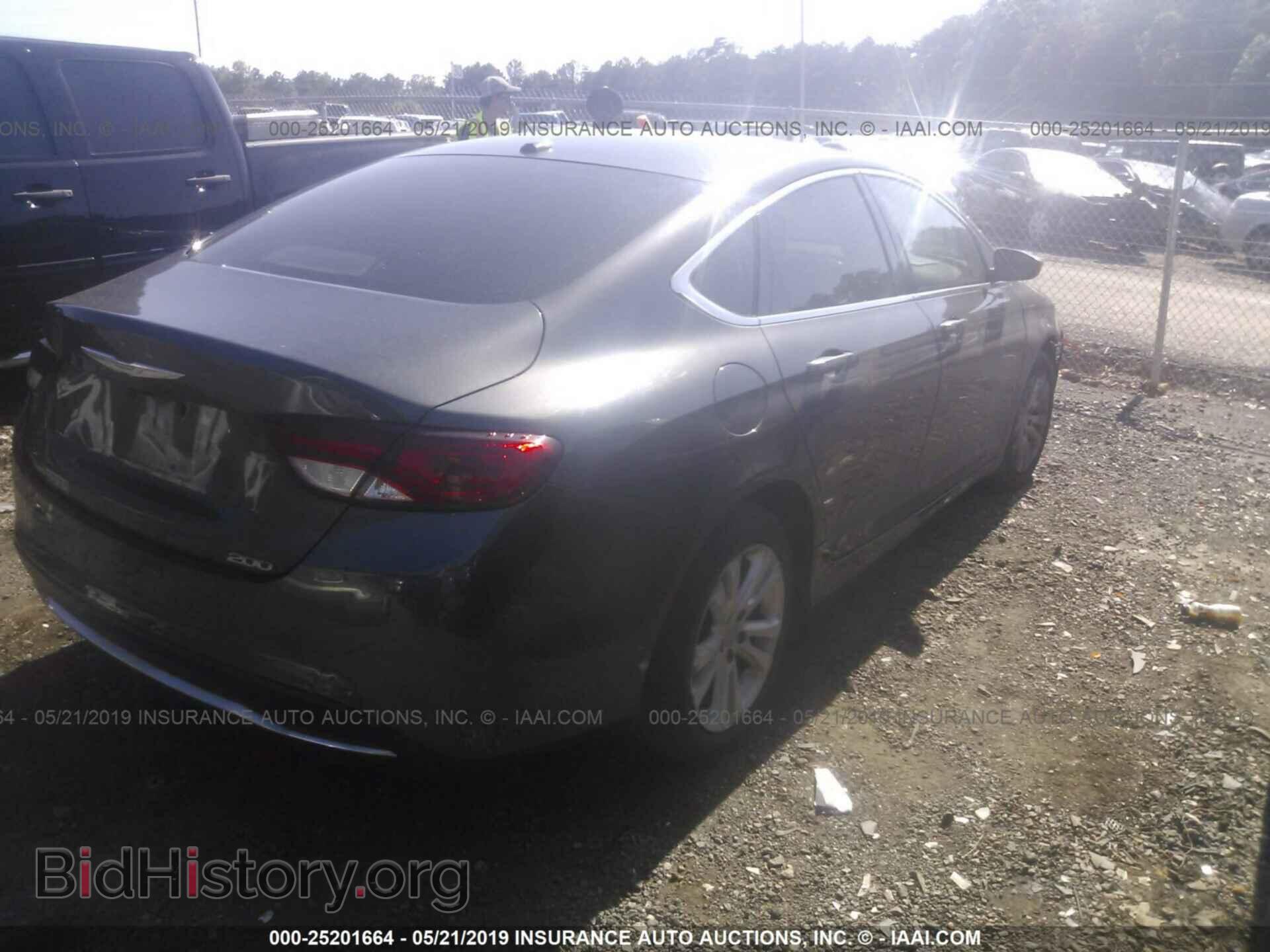 2016 CHRYSLER 200 - VIN: 1C3CCCABXGN127250 - Фото 4