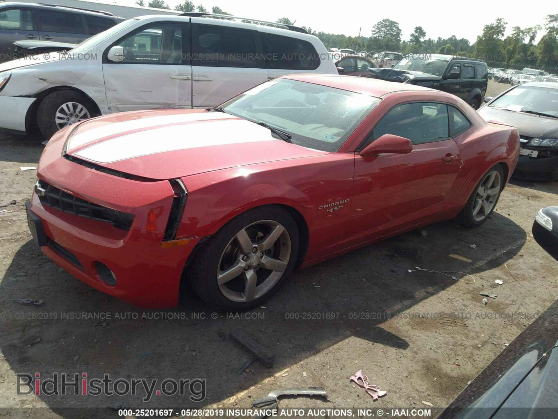 2012 CHEVROLET CAMARO - VIN: 2G1FB1E38C9140944 - Фото 2