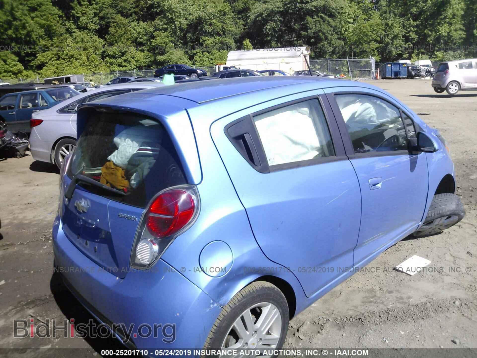 2013 CHEVROLET SPARK - VIN: KL8CB6S9XDC596382 - Фото 4