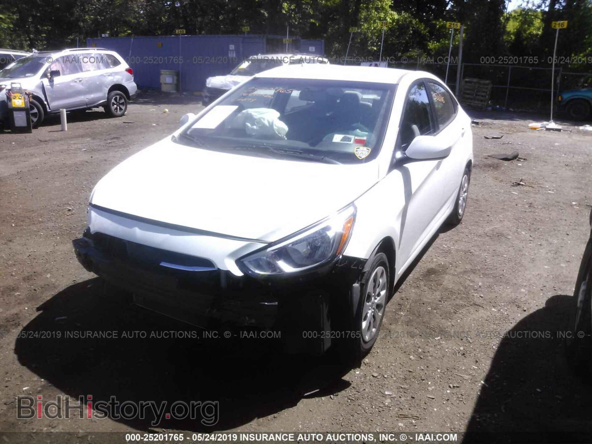 2016 HYUNDAI ACCENT - VIN: KMHCT4AE0GU053396 - Фото 2
