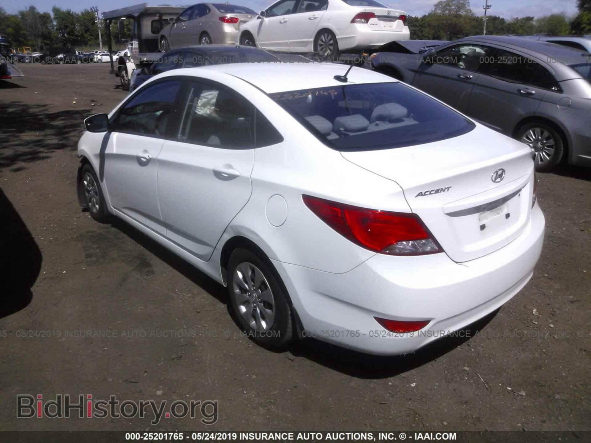 2016 HYUNDAI ACCENT - VIN: KMHCT4AE0GU053396 - Фото 3