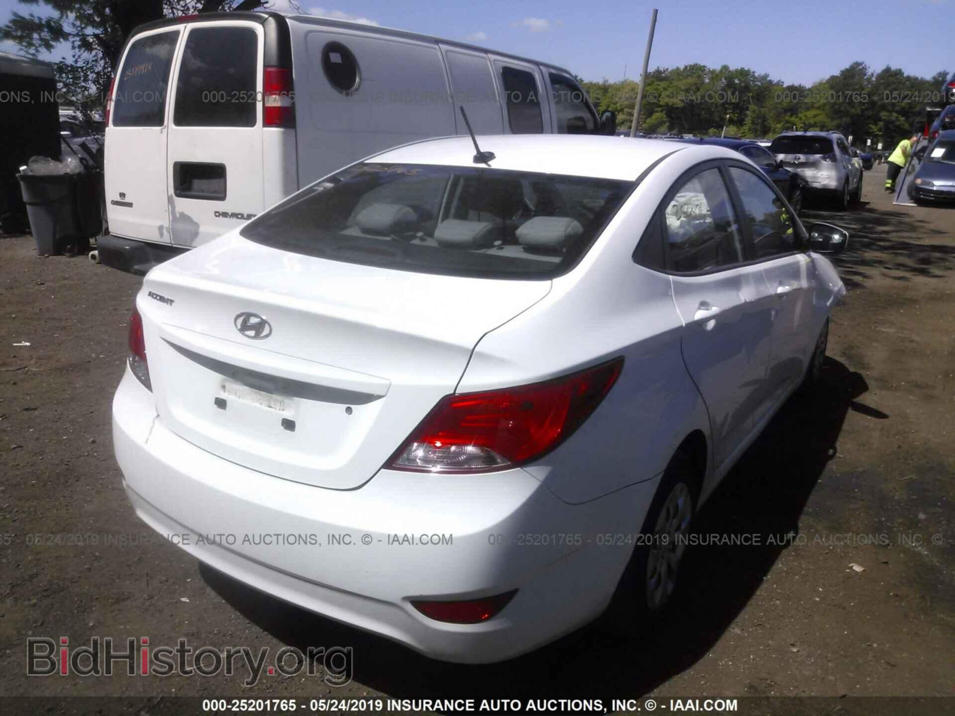 2016 HYUNDAI ACCENT - VIN: KMHCT4AE0GU053396 - Фото 4