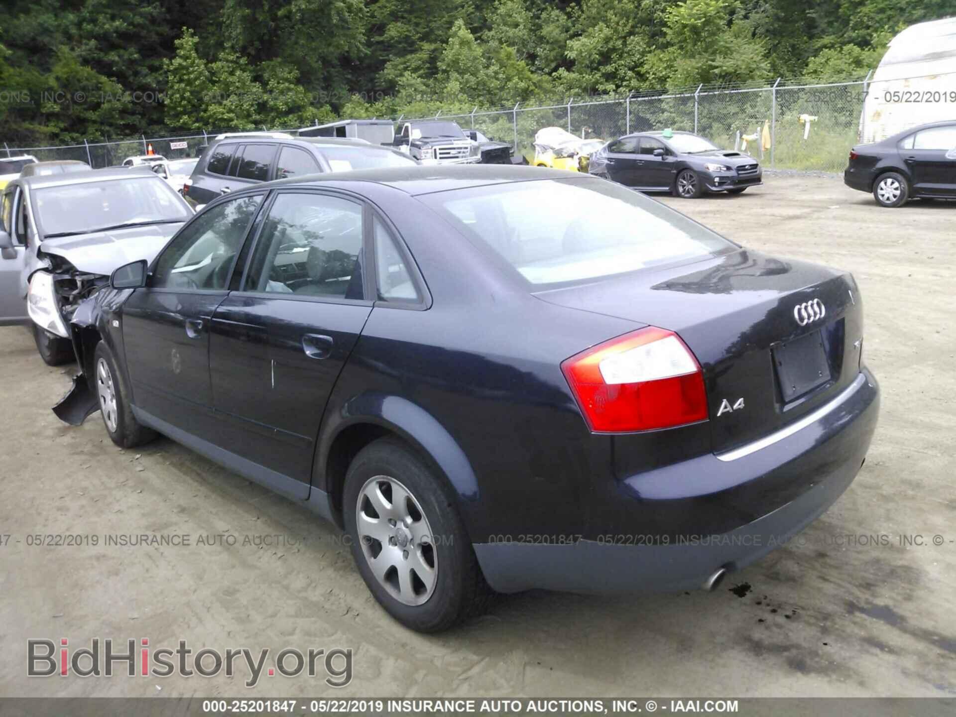 2002 AUDI A4 - VIN: WAUJC68E02A161974 - Фото 3