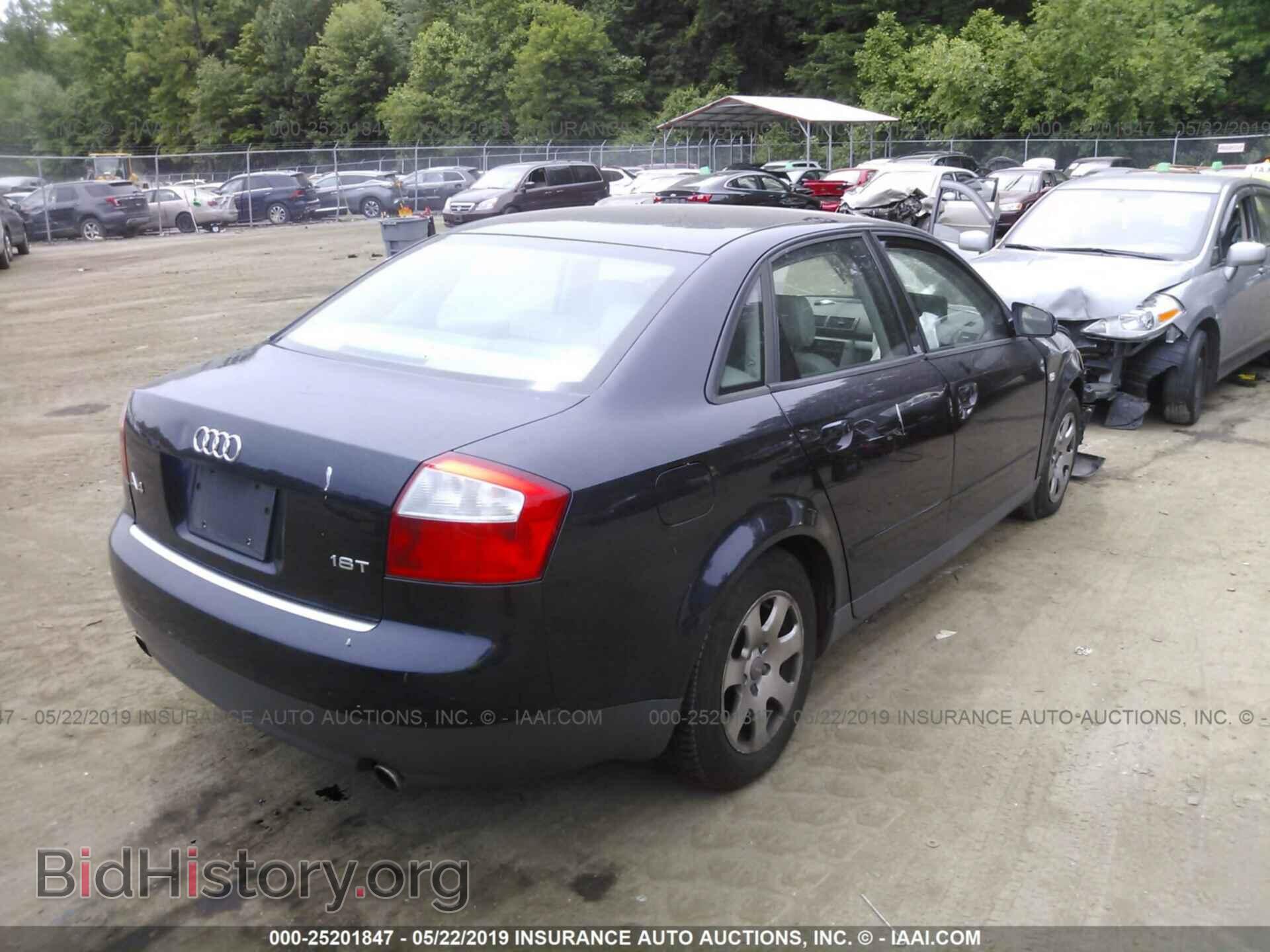 2002 AUDI A4 - VIN: WAUJC68E02A161974 - Фото 4