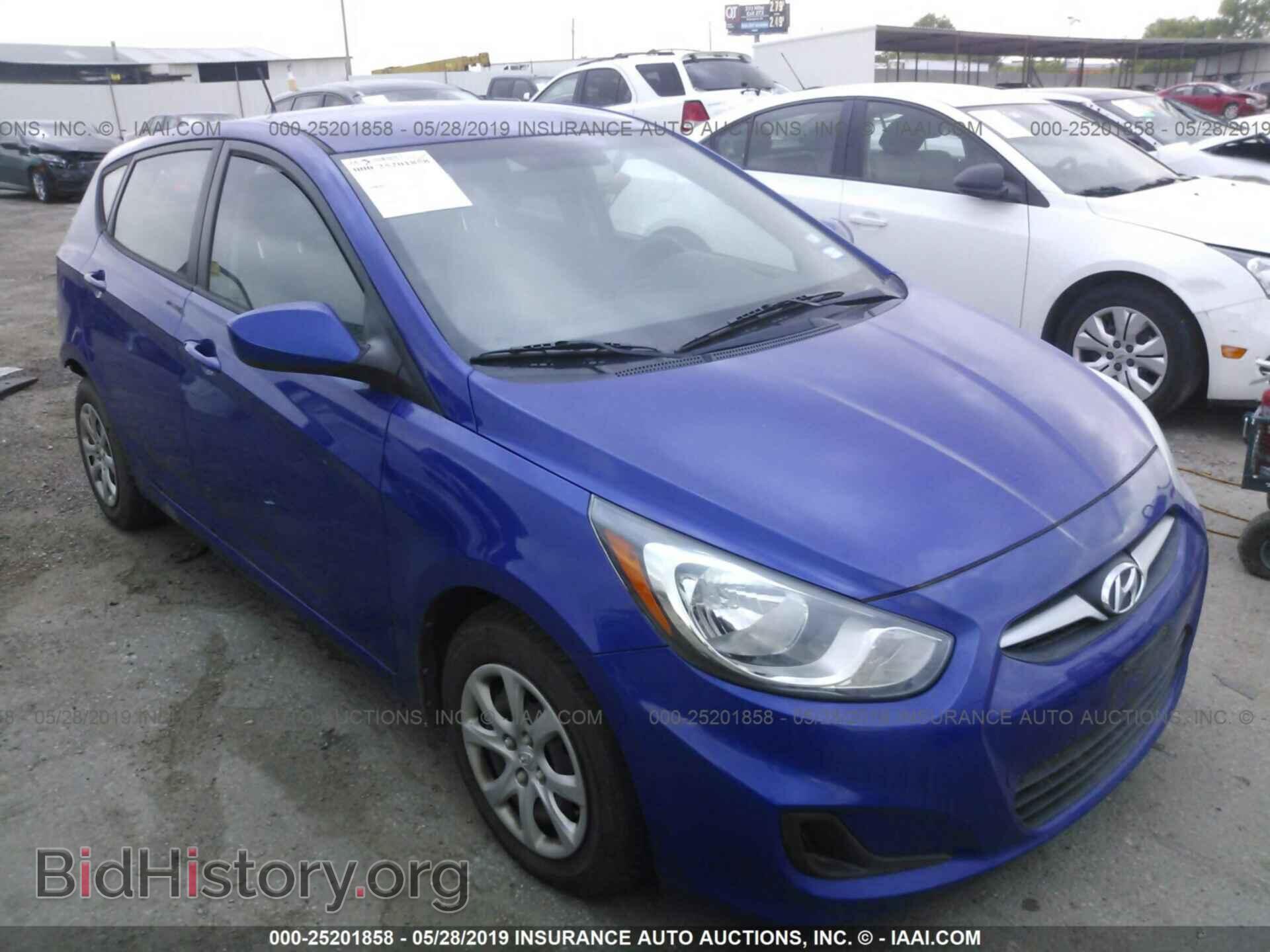 Фотография KMHCT5AE5CU058772 - HYUNDAI ACCENT 2012