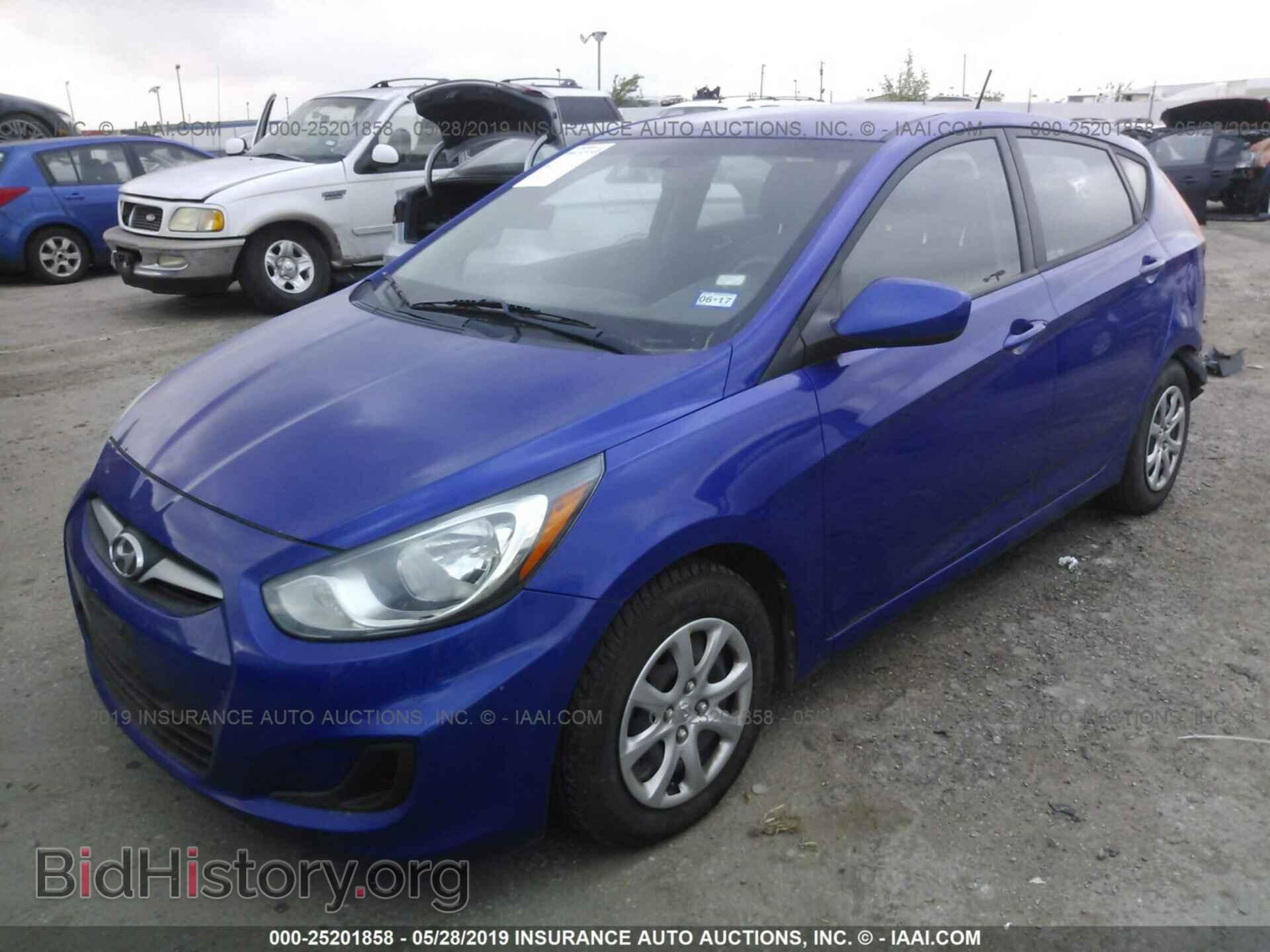 2012 HYUNDAI ACCENT - VIN: KMHCT5AE5CU058772 - Фото 2