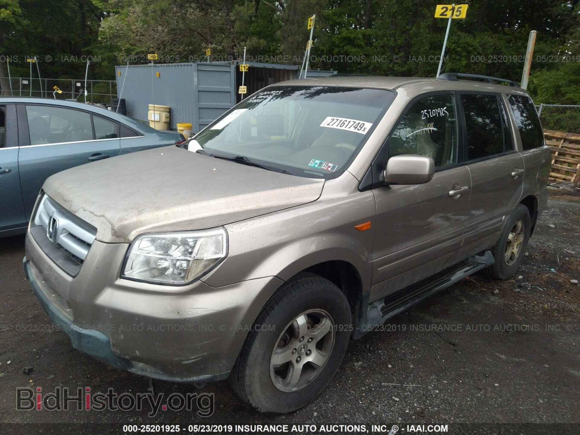 2006 HONDA PILOT - VIN: 2HKYF18426H560015 - Фото 2