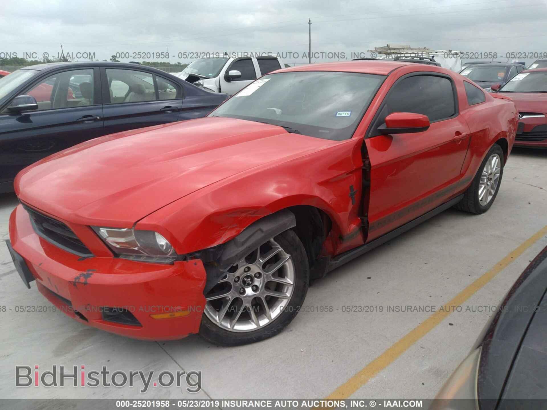2012 FORD MUSTANG - VIN: 1ZVBP8AM4C5237549 - Photo 2