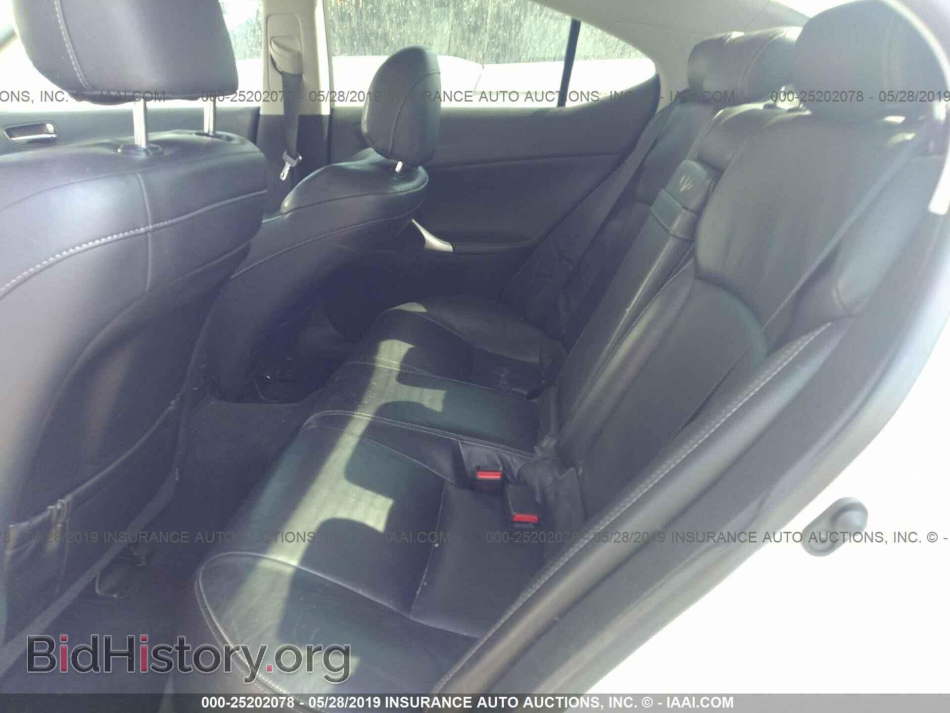 2010 LEXUS IS - VIN: JTHBF5C24A5128097 - Фото 8