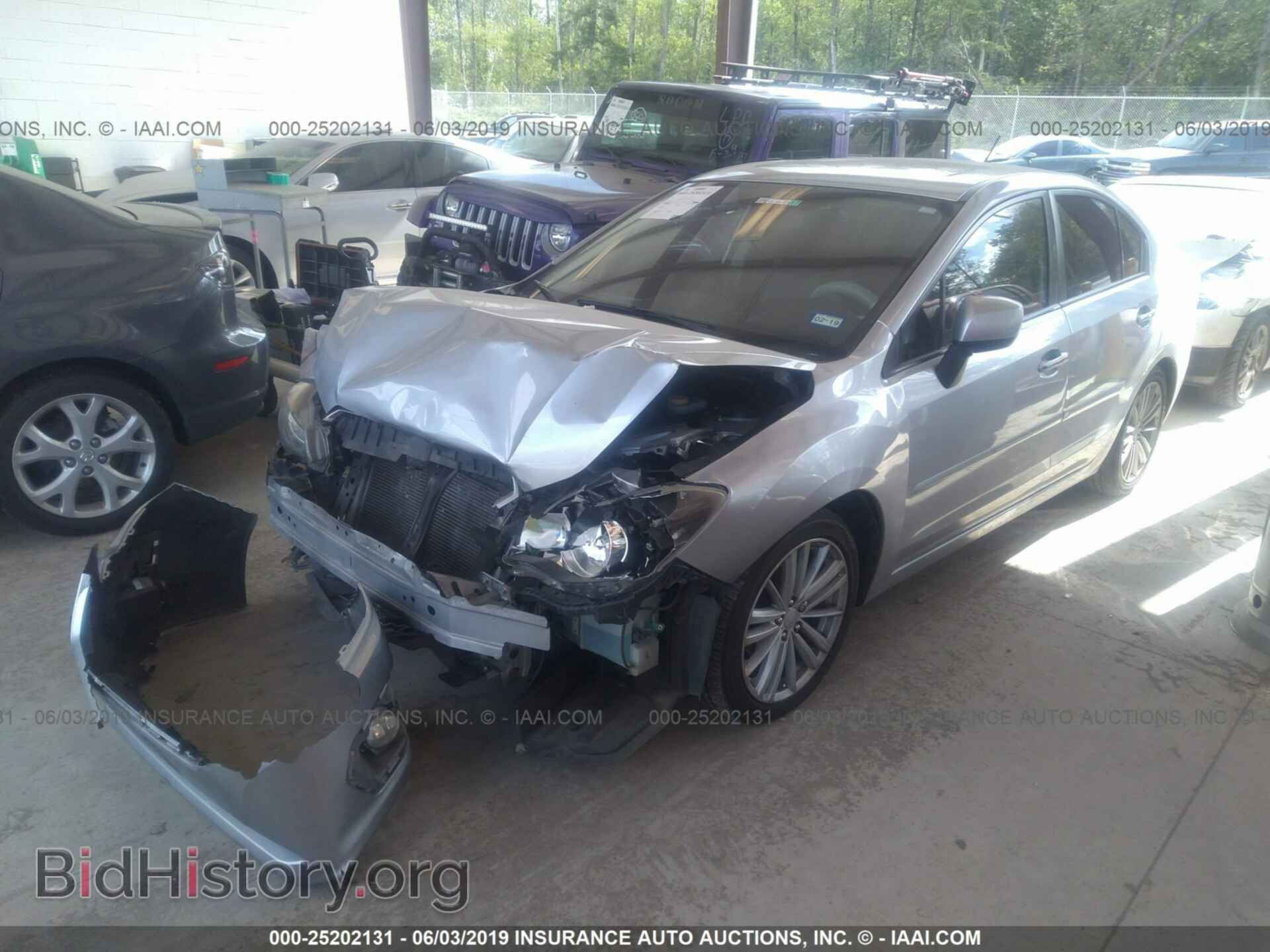 2012 SUBARU IMPREZA - VIN: JF1GJAH68CH014816 - Фото 2