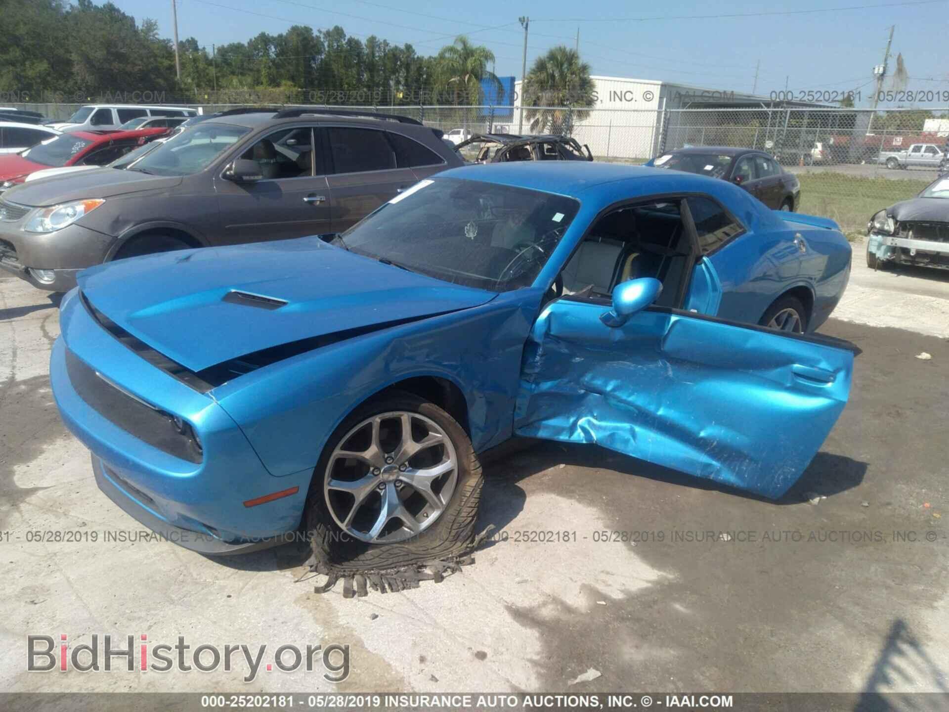 2015 DODGE CHALLENGER - VIN: 2C3CDZBG3FH865604 - Фото 2
