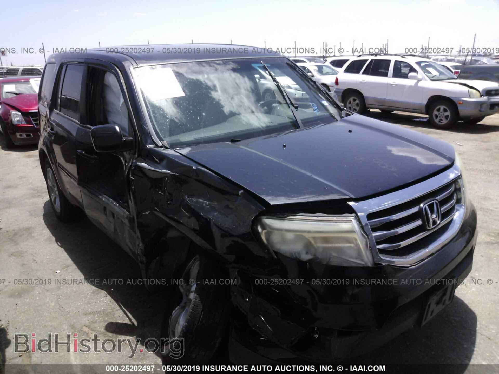 Фотография 5FNYF3H45CB019062 - HONDA PILOT 2012