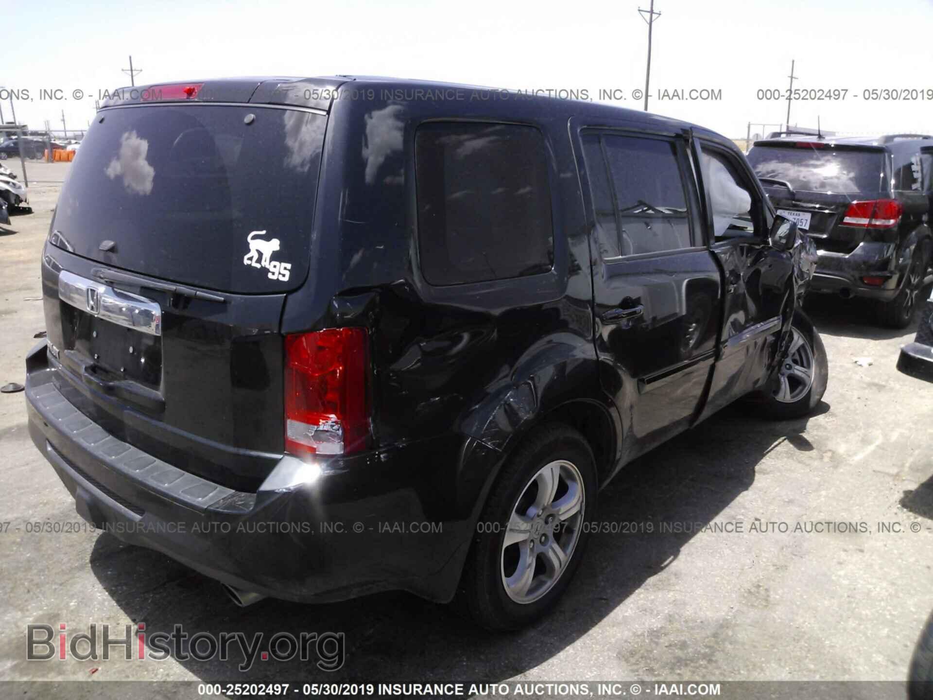 2012 HONDA PILOT - VIN: 5FNYF3H45CB019062 - Фото 4