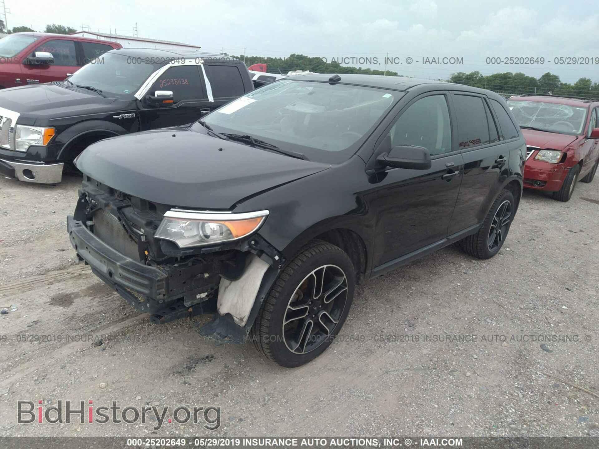 2014 FORD EDGE - VIN: 2FMDK4JC5EBA87228 - Фото 2