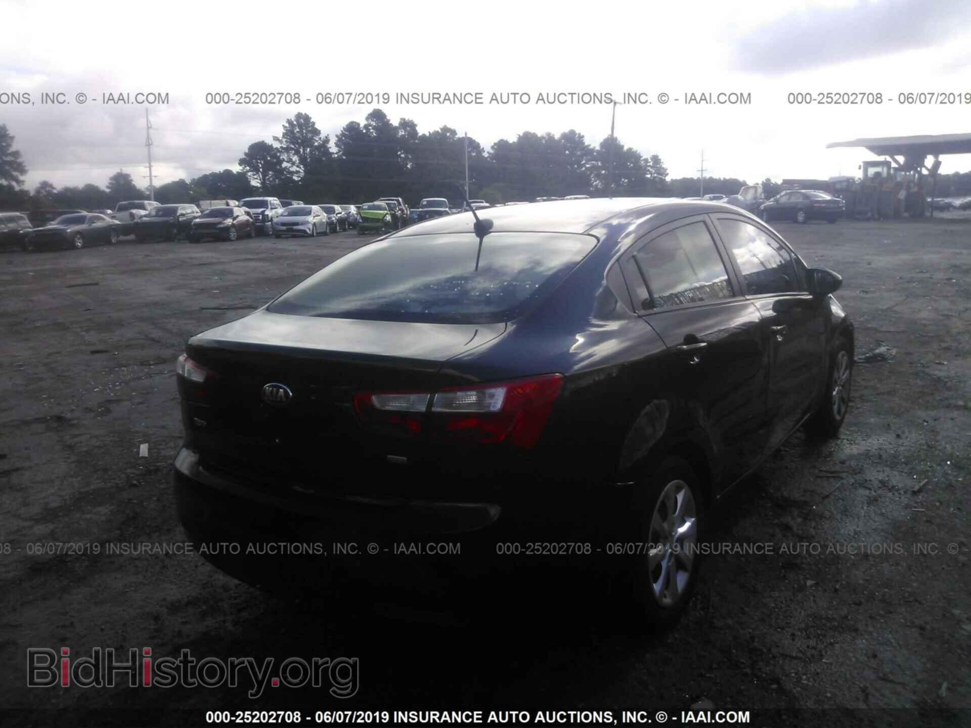 2013 KIA RIO - VIN: KNADM4A37D6144943 - Фото 4