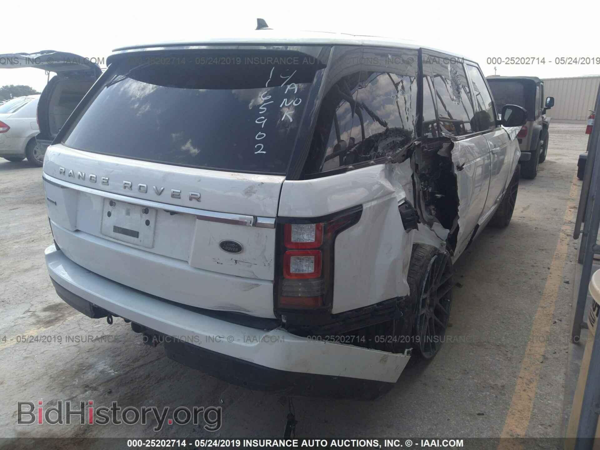 2016 LAND ROVER RANGE ROVER - VIN: SALGV3EF8GA248718 - Фото 4