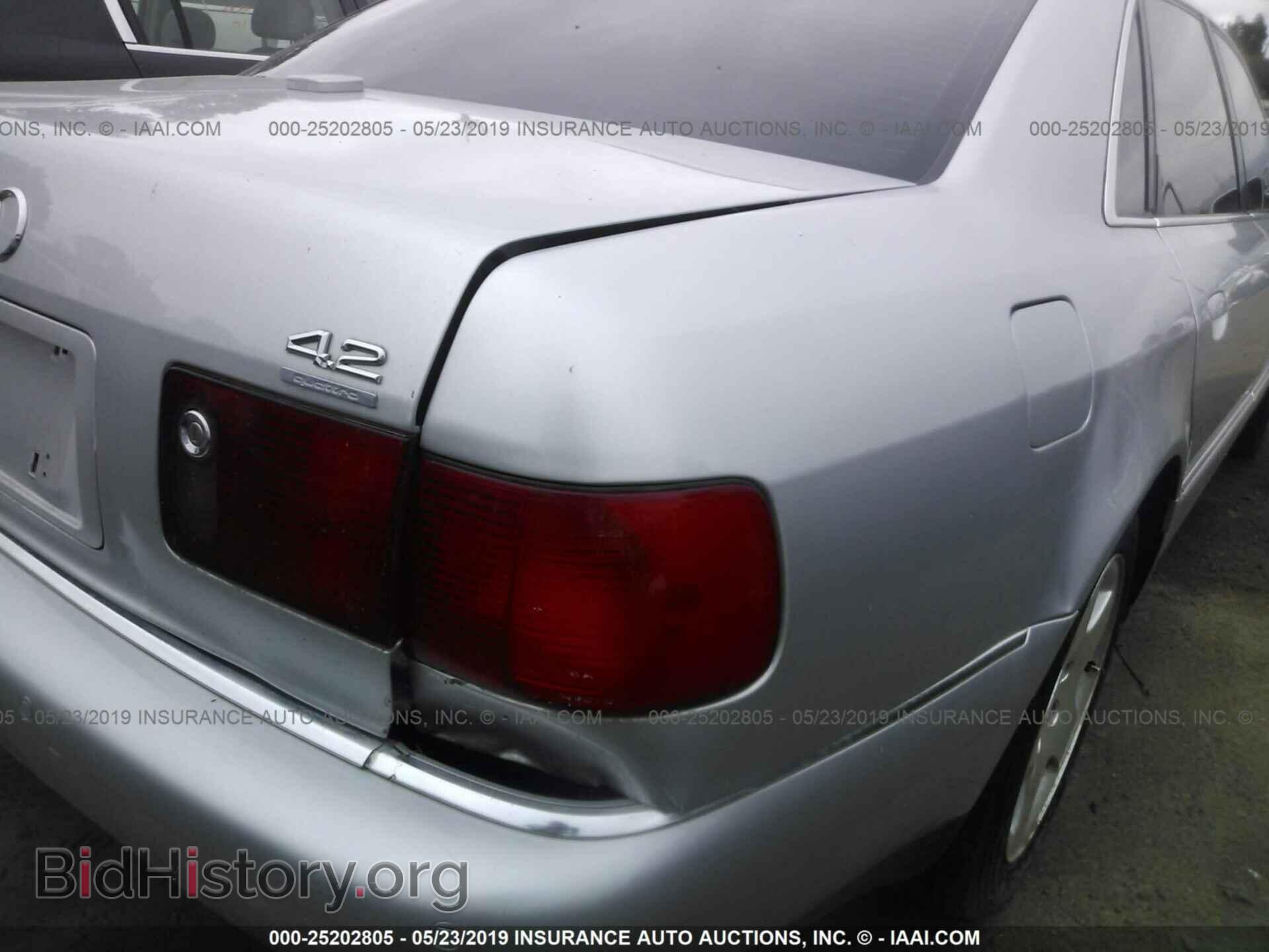 2000 AUDI A8 - VIN: WAUFL54D2YN013579 - Фото 6