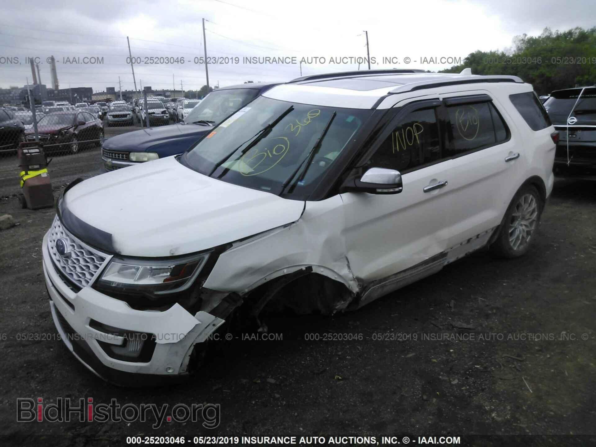 2016 FORD EXPLORER - VIN: 1FM5K8HT9GGA73068 - Photo 2