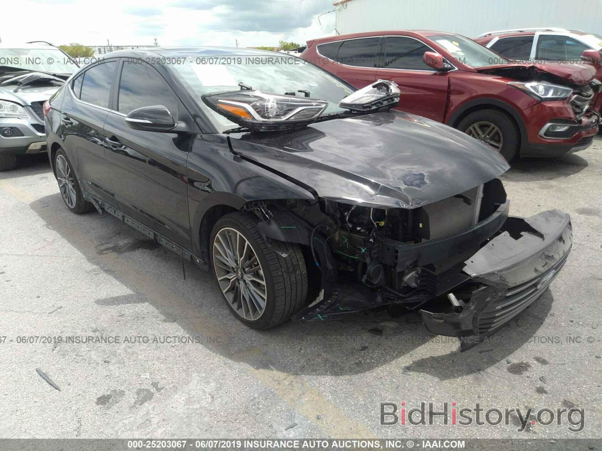 Photo KMHD04LB3JU703555 - HYUNDAI ELANTRA 2018