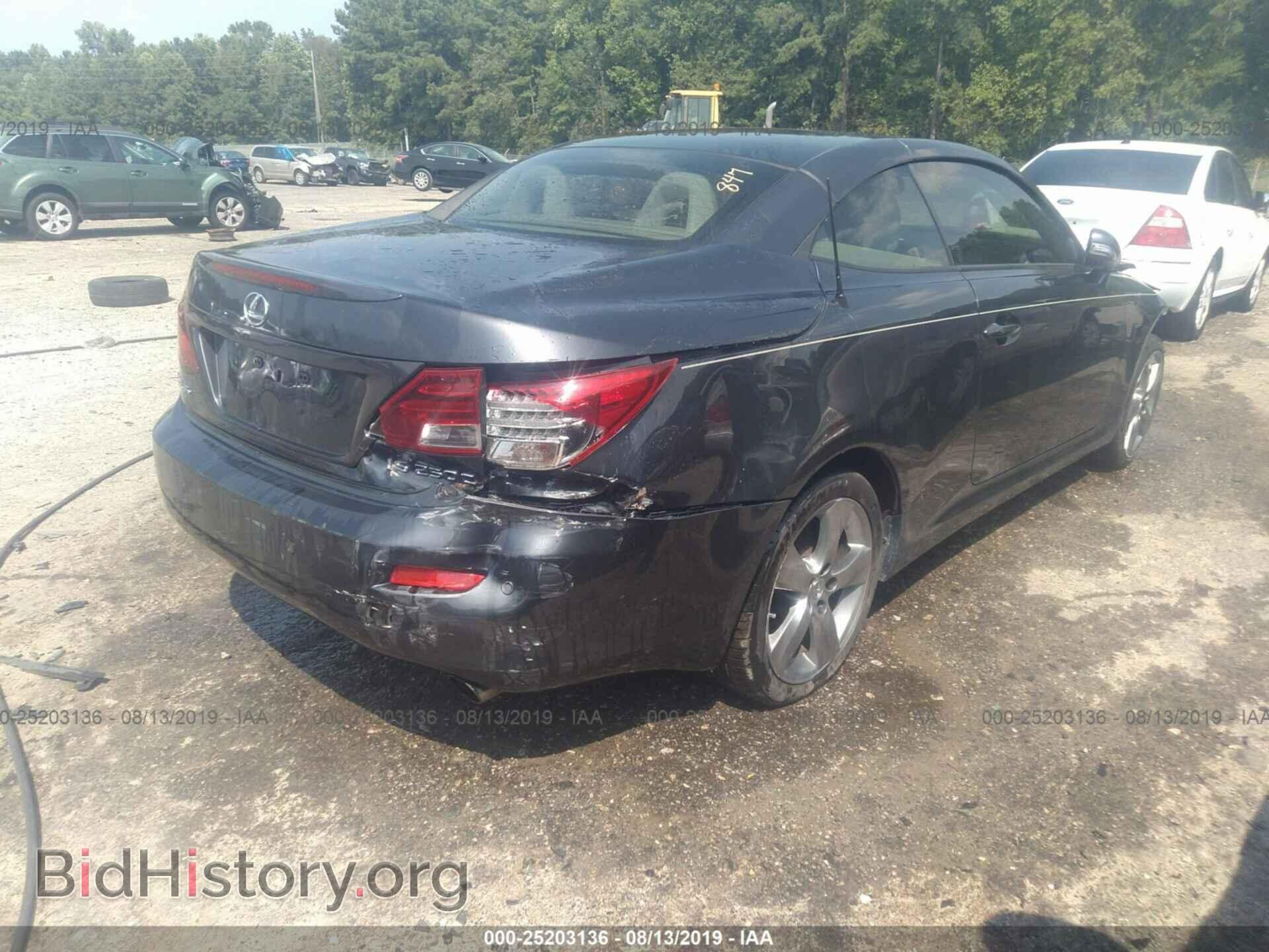 2010 LEXUS IS - VIN: JTHFF2C24A2513807 - Фото 4