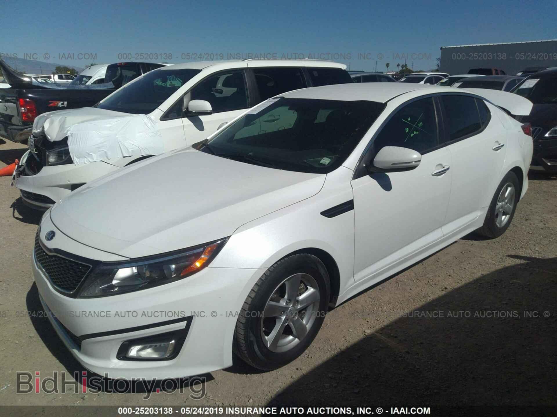 2014 KIA OPTIMA - VIN: KNAGM4A73E5469189 - Фото 2