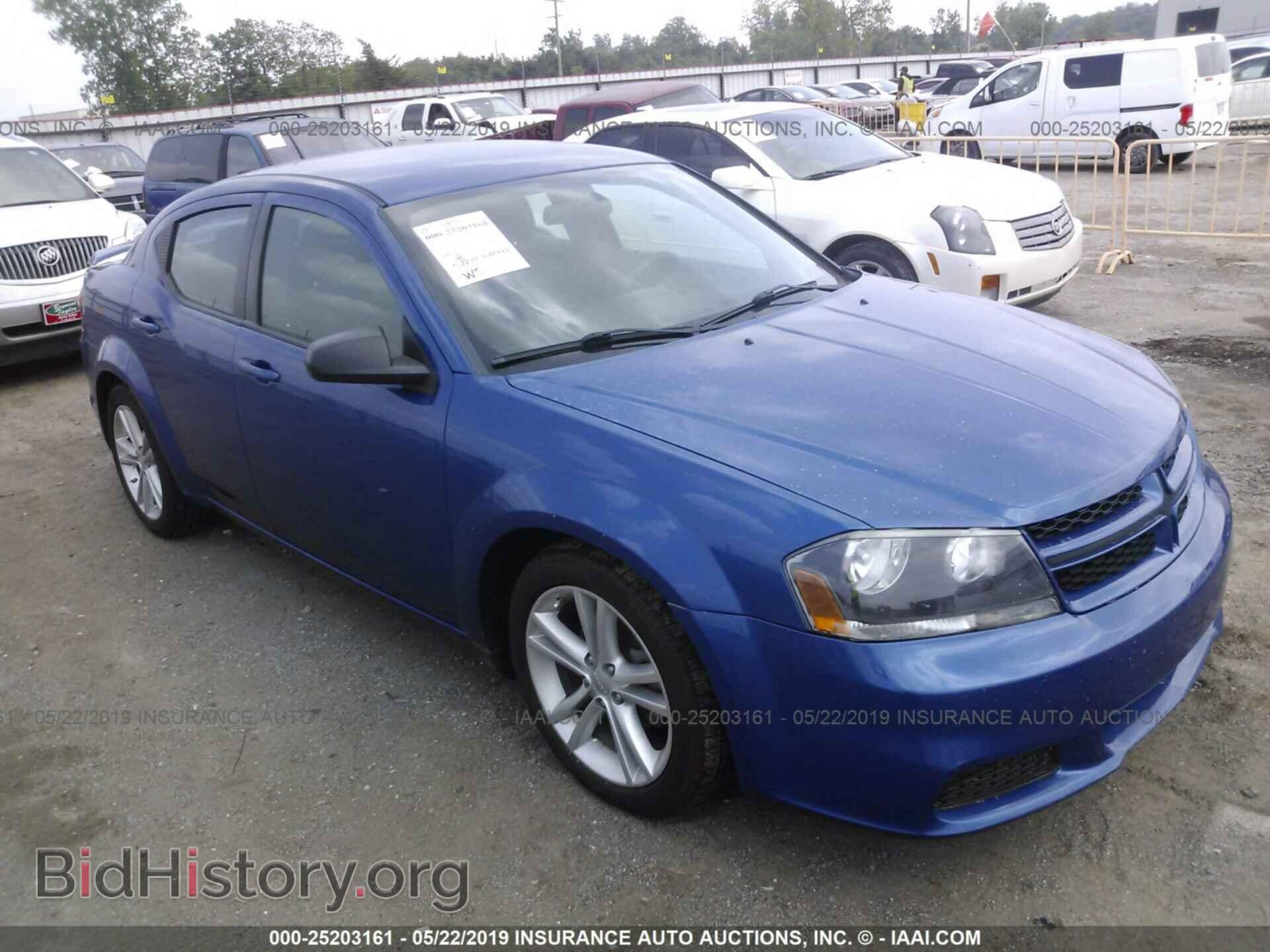 Фотография 1C3CDZAB6EN221512 - DODGE AVENGER 2014