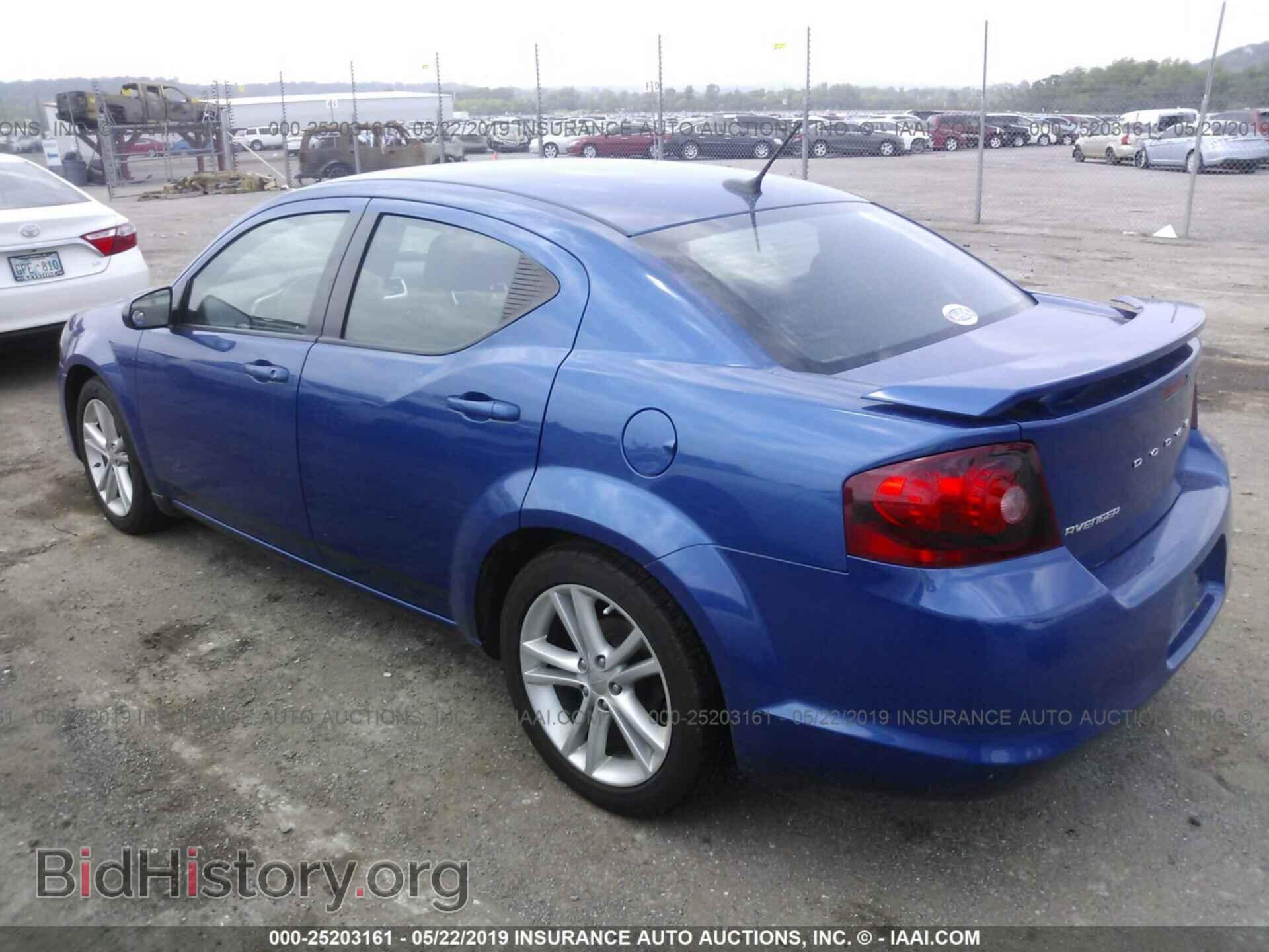 2014 DODGE AVENGER - VIN: 1C3CDZAB6EN221512 - Фото 3
