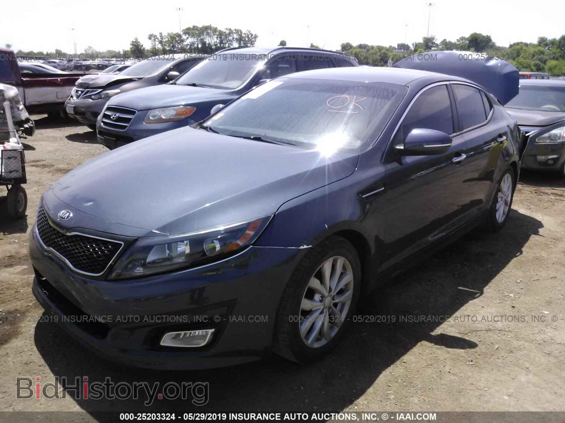 2015 KIA OPTIMA - VIN: 5XXGM4A74FG478001 - Фото 2