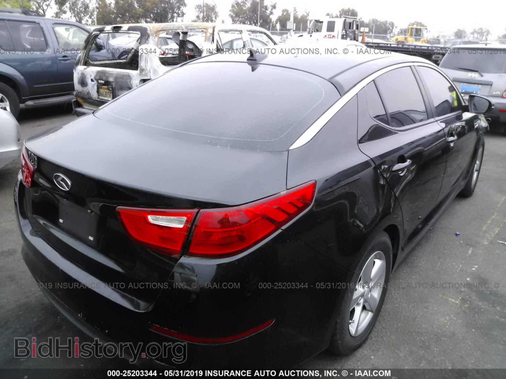 2014 KIA OPTIMA - VIN: 5XXGM4A70EG333424 - Фото 4
