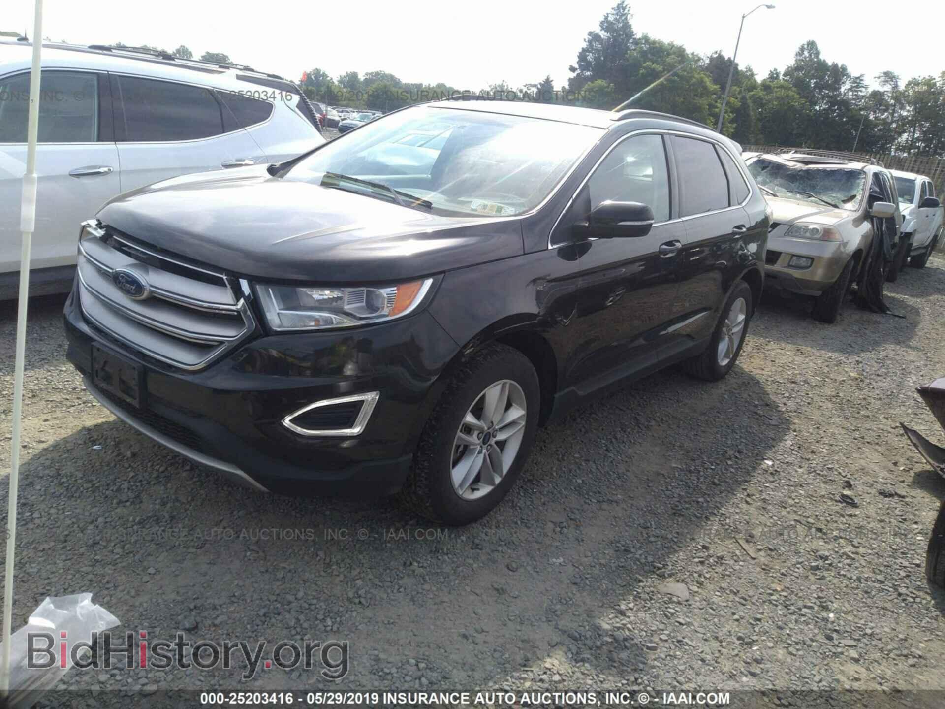 2015 FORD EDGE - VIN: 2FMTK4J89FBB19056 - Фото 2