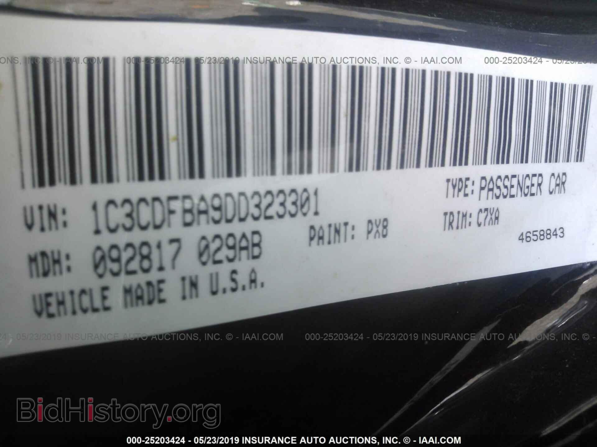 2013 DODGE DART - VIN: 1C3CDFBA9DD323301 - Photo 9