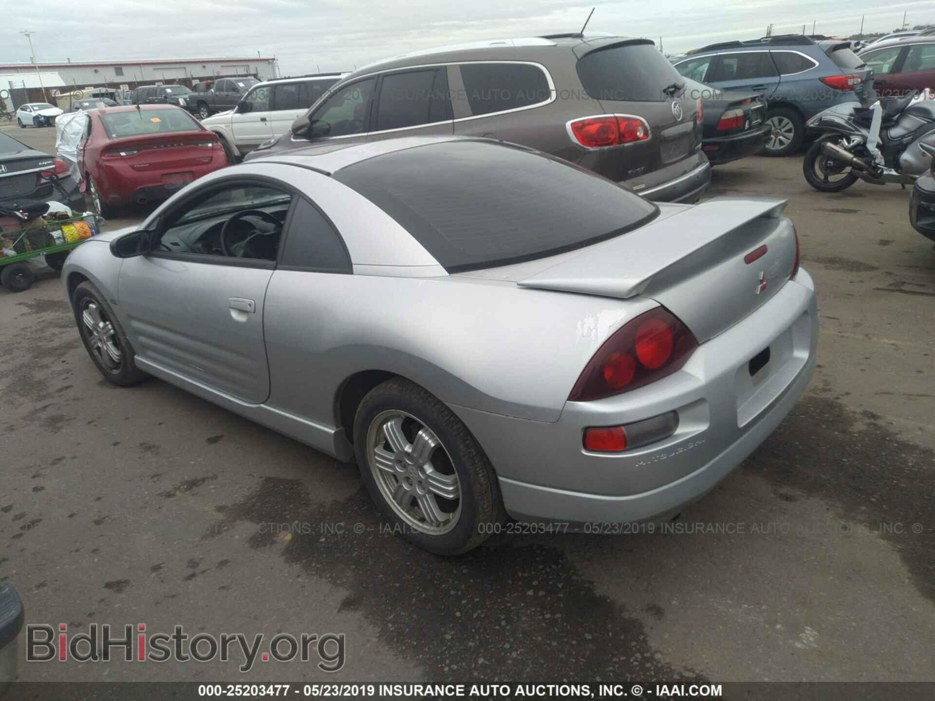 2001 MITSUBISHI ECLIPSE - VIN: 4A3AC84H81E140194 - Фото 3