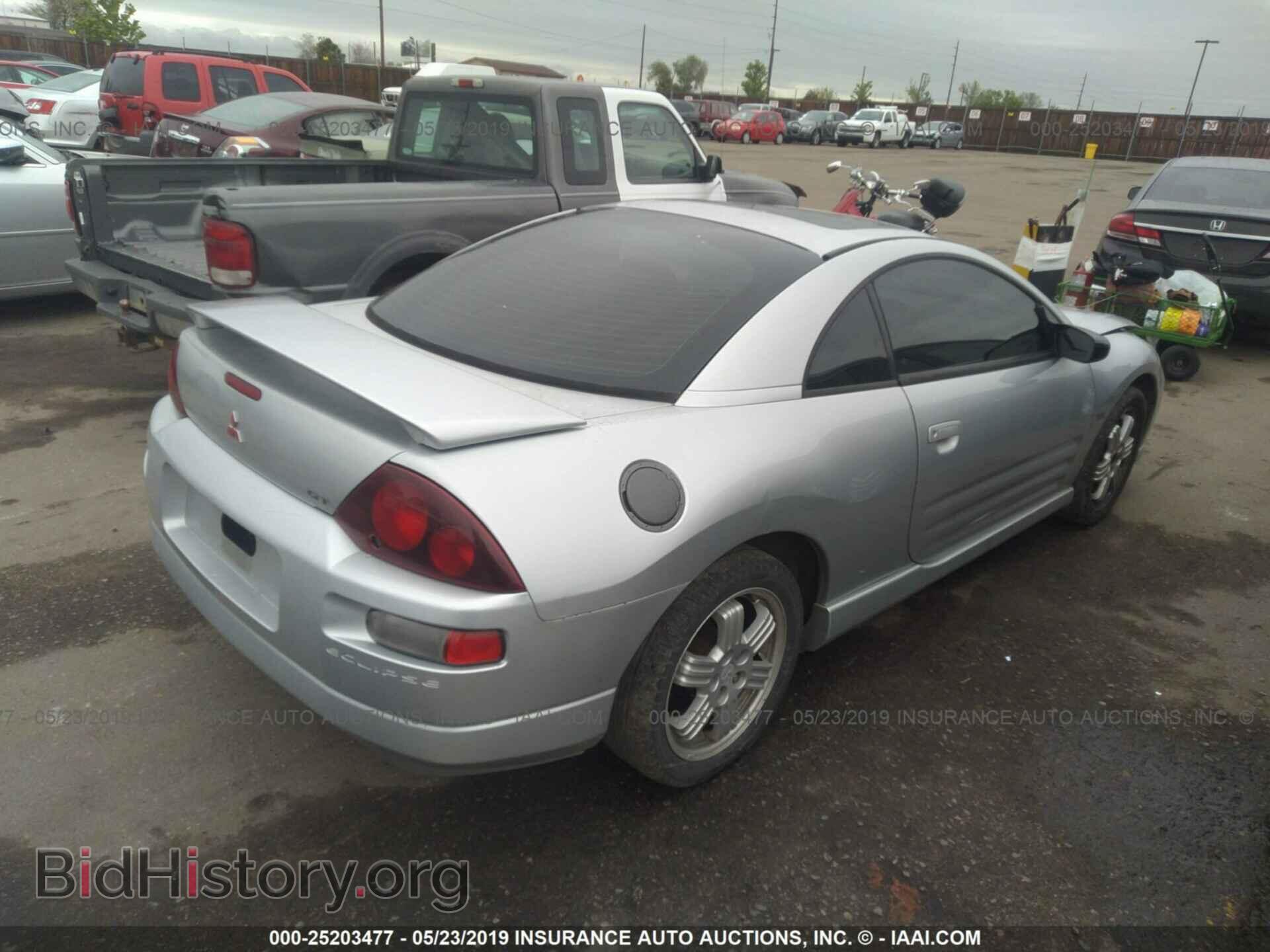 2001 MITSUBISHI ECLIPSE - VIN: 4A3AC84H81E140194 - Фото 4