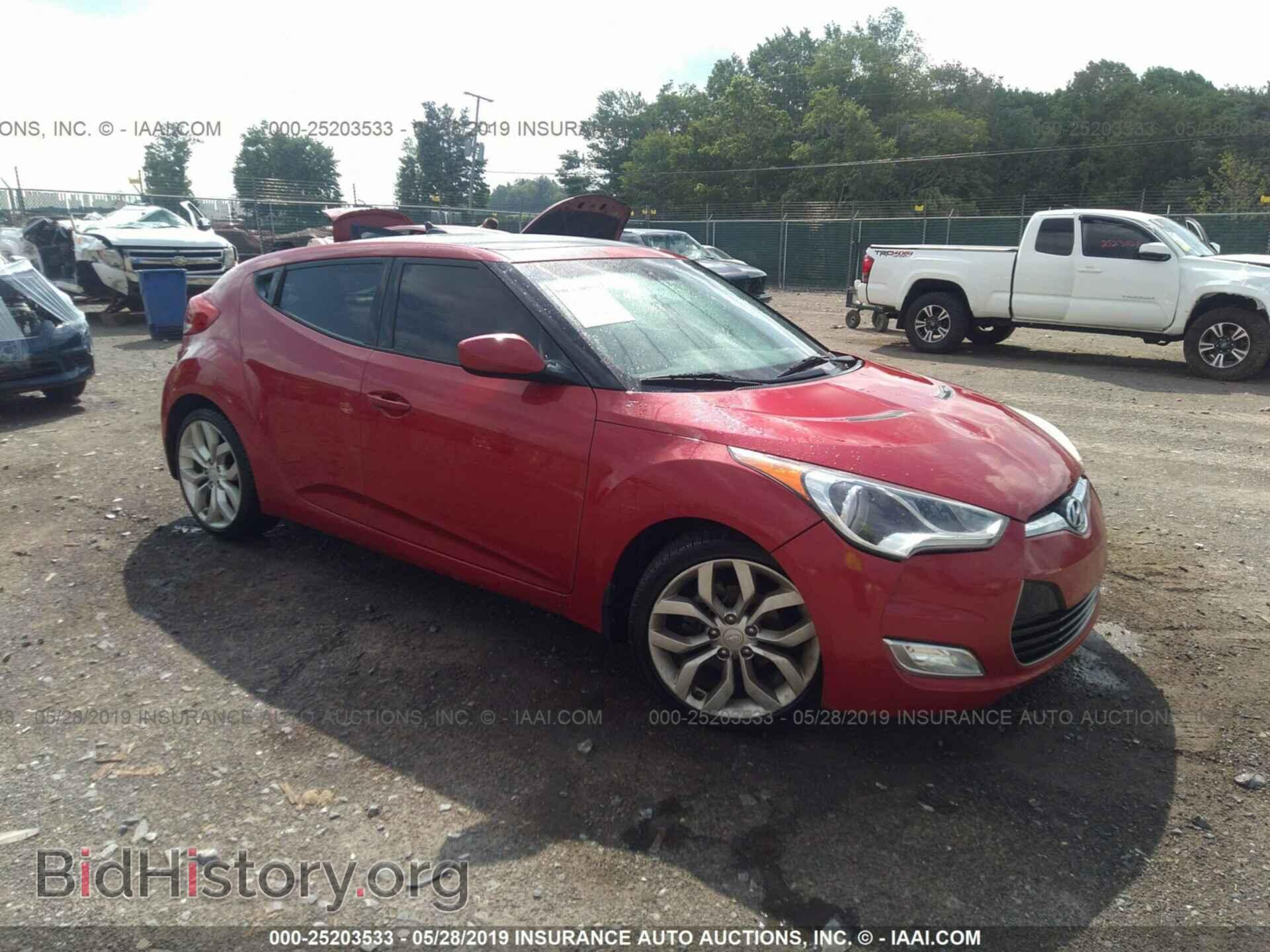 Photo KMHTC6AD5CU051544 - HYUNDAI VELOSTER 2012