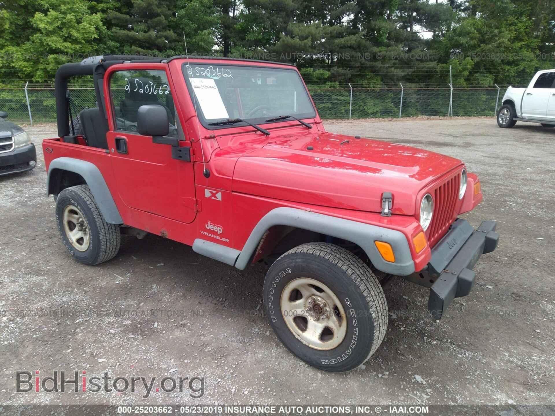 Photo 1J4FA39S16P711584 - JEEP WRANGLER 2006